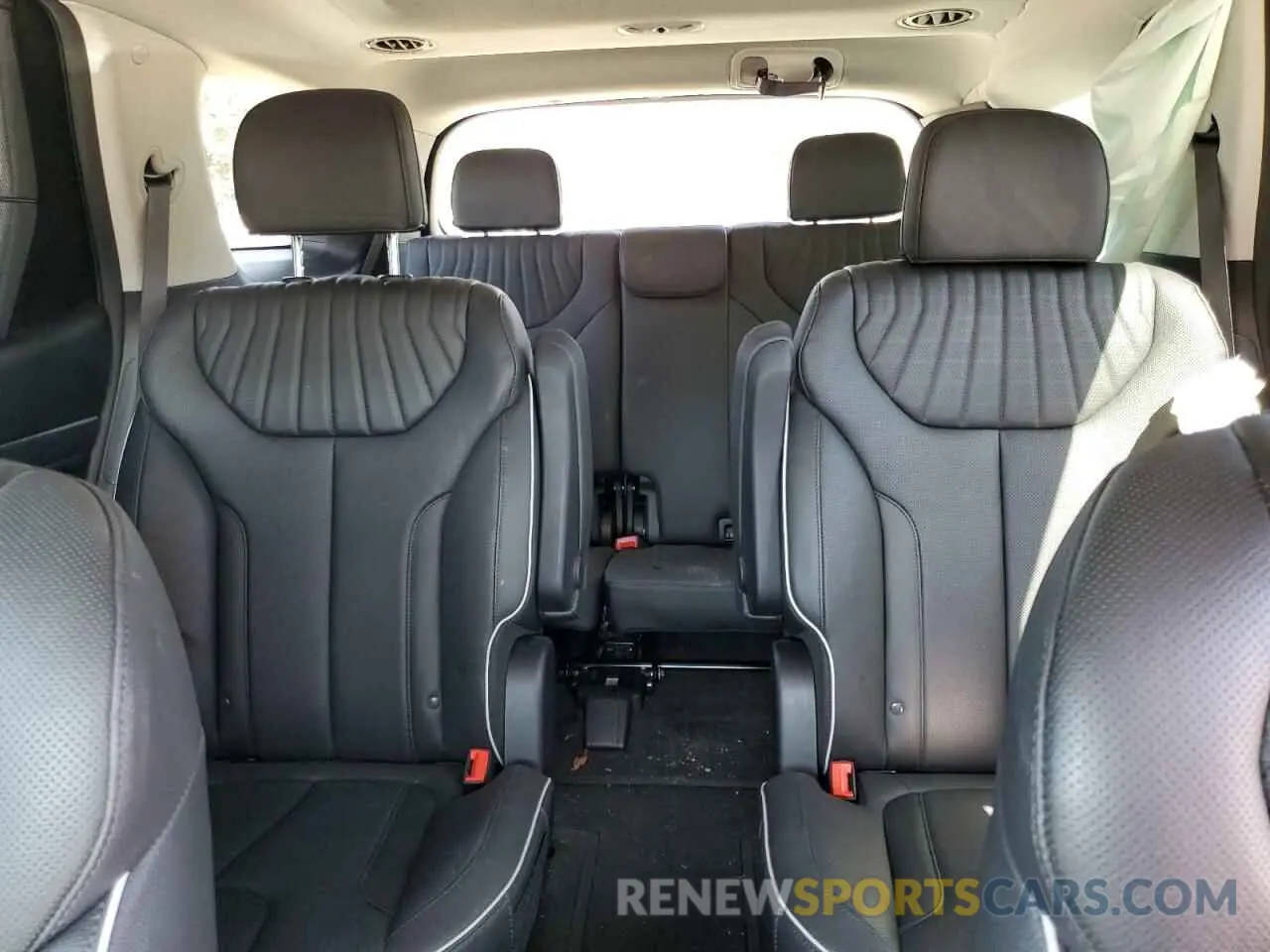 10 fotografías del automóvil dañado KM8R5DGE8RU793681 HYUNDAI PALISADE 2024