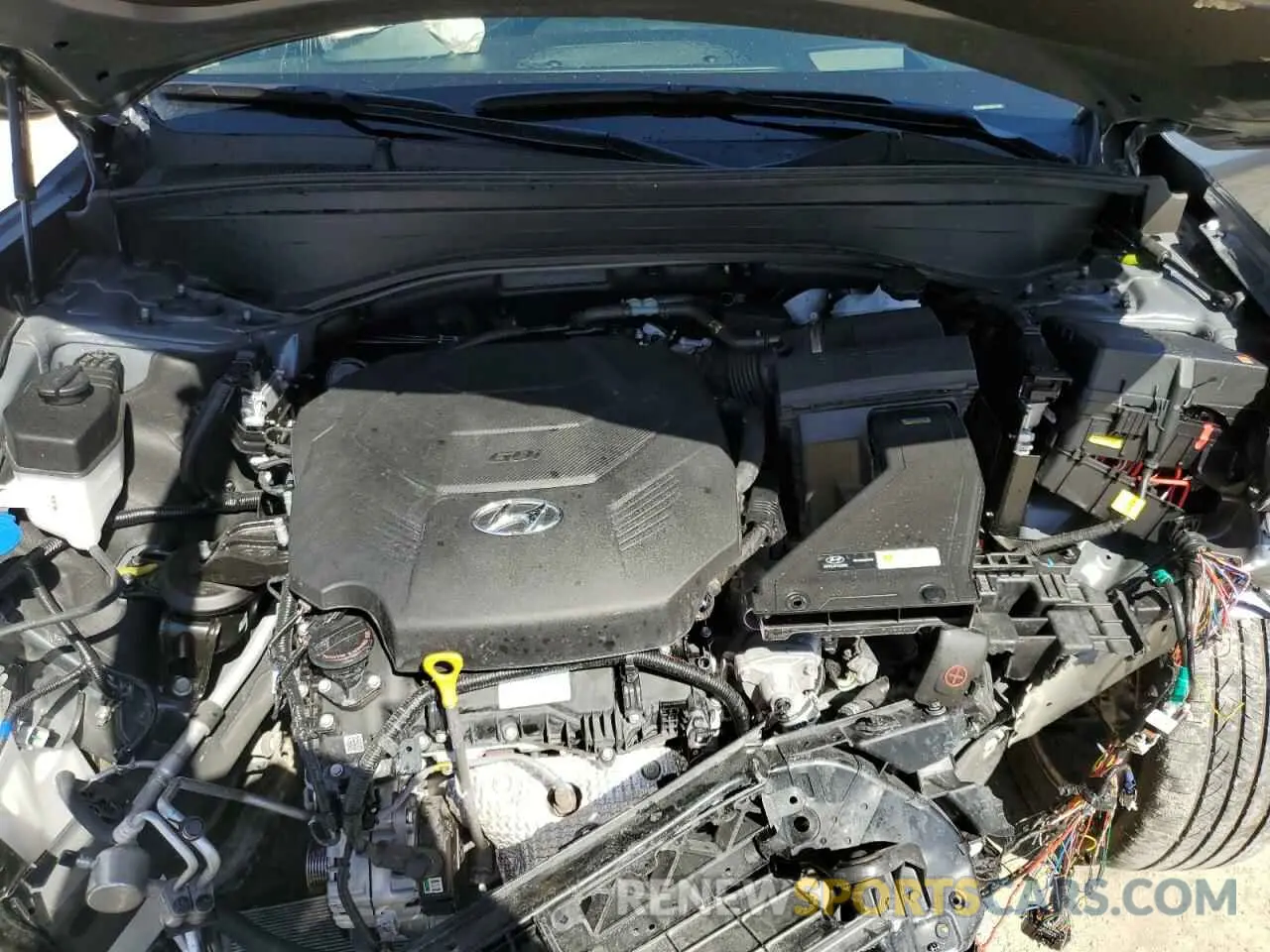 12 fotografías del automóvil dañado KM8R5DGE8RU793681 HYUNDAI PALISADE 2024
