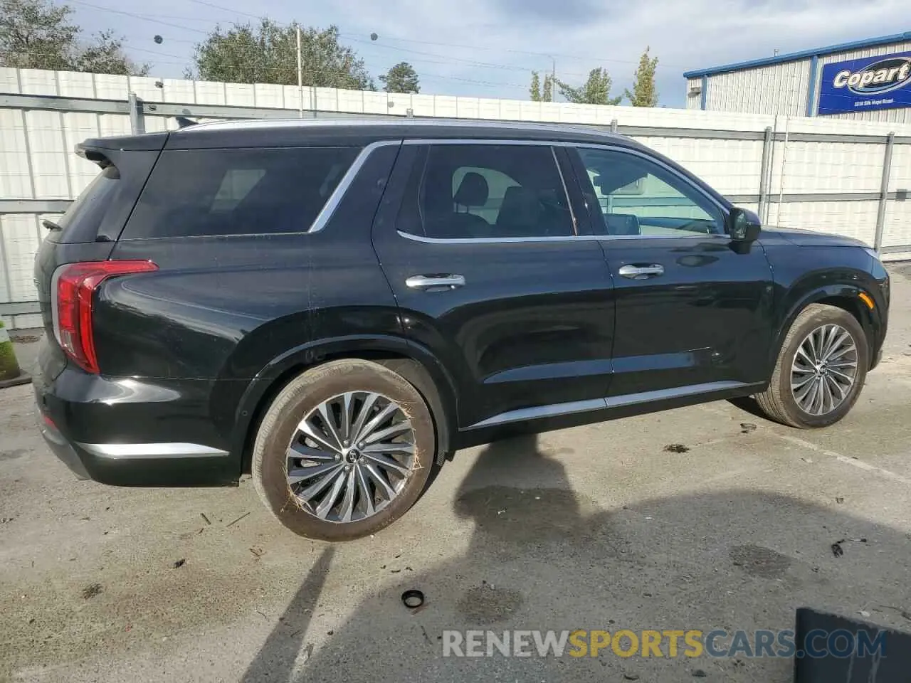 3 fotografías del automóvil dañado KM8R74GE2RU681128 HYUNDAI PALISADE 2024