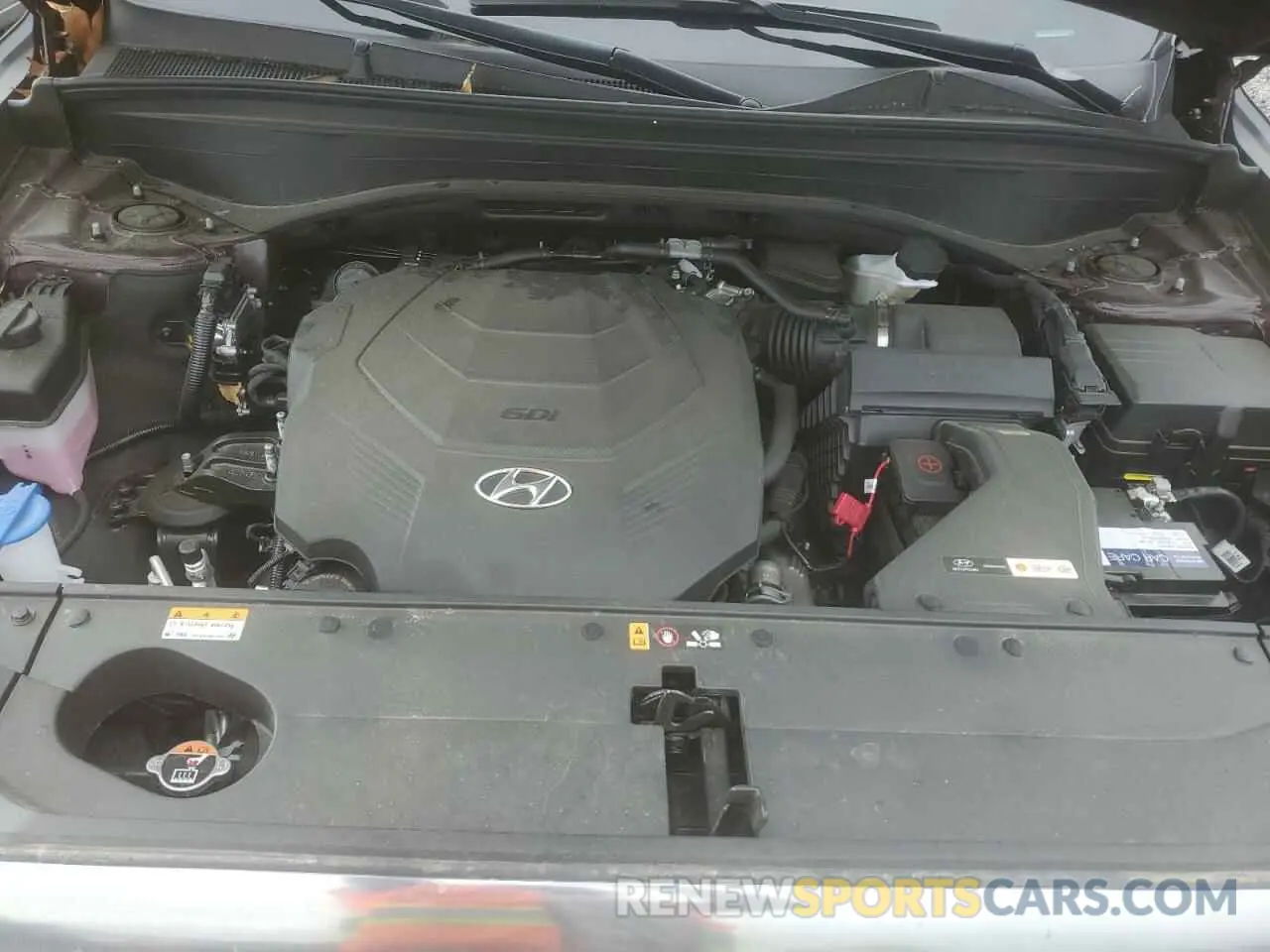 12 fotografías del automóvil dañado KM8R74GE5RU678773 HYUNDAI PALISADE 2024