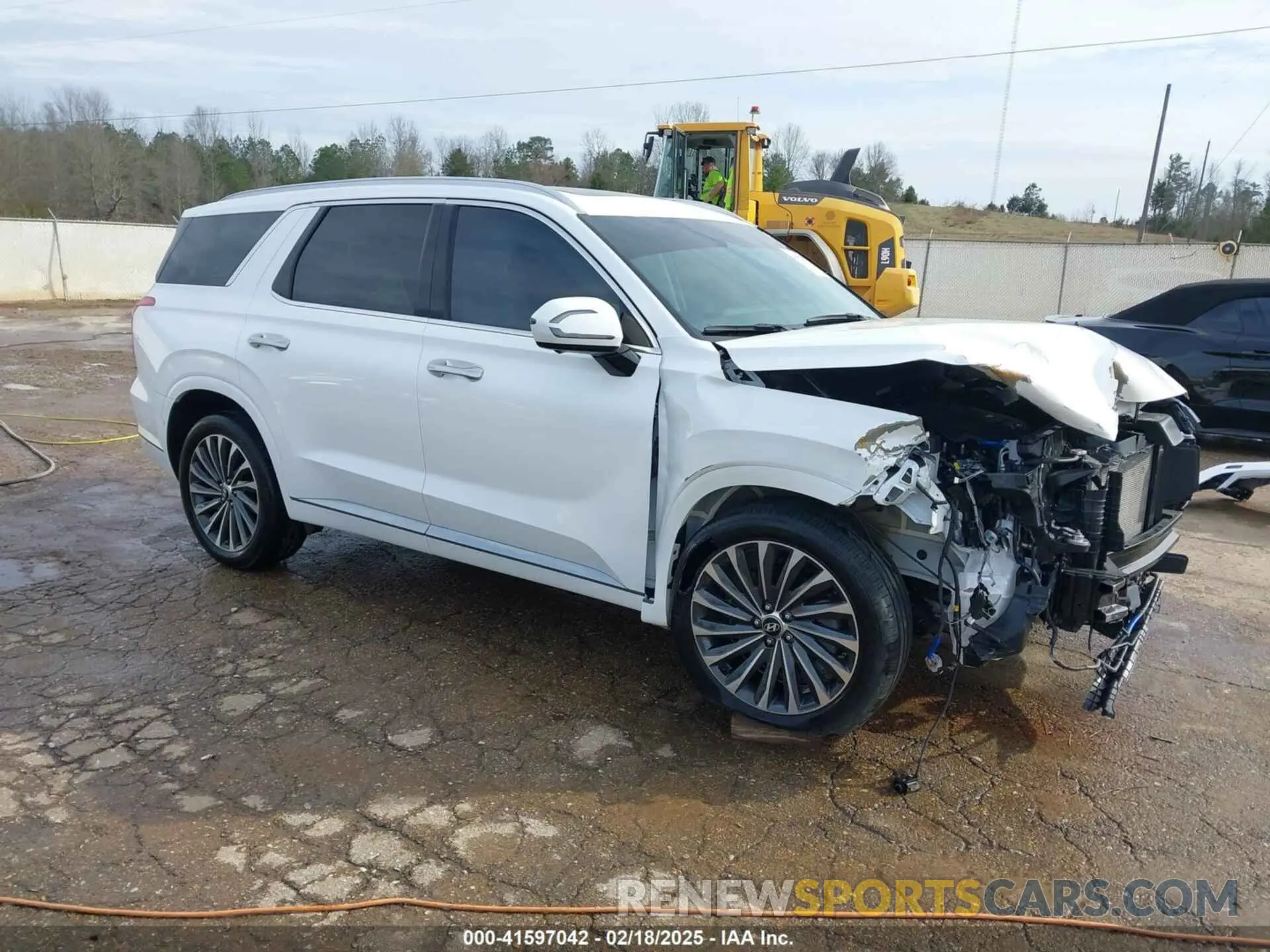 1 fotografías del automóvil dañado KM8R74GE5RU727664 HYUNDAI PALISADE 2024