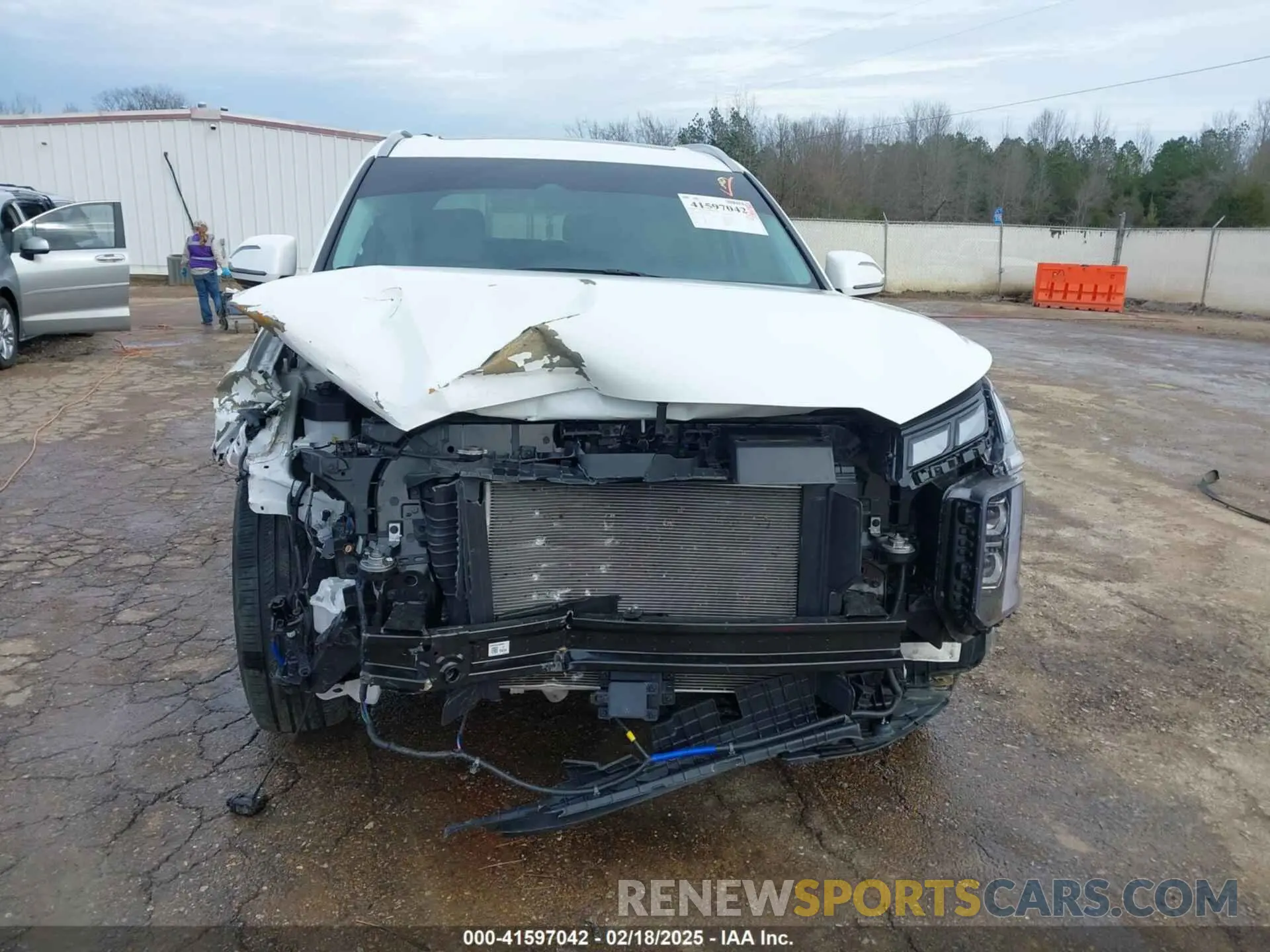 6 fotografías del automóvil dañado KM8R74GE5RU727664 HYUNDAI PALISADE 2024