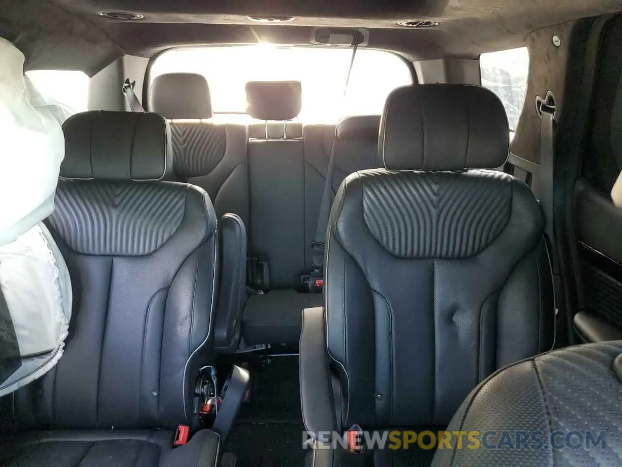 10 fotografías del automóvil dañado KM8R74GE7RU751108 HYUNDAI PALISADE 2024