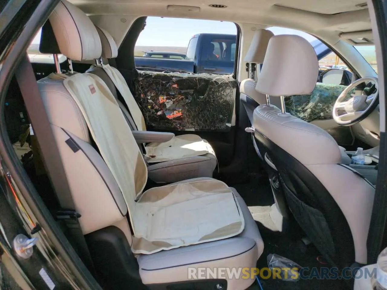 11 fotografías del automóvil dañado KM8R7DGE0RU687557 HYUNDAI PALISADE 2024