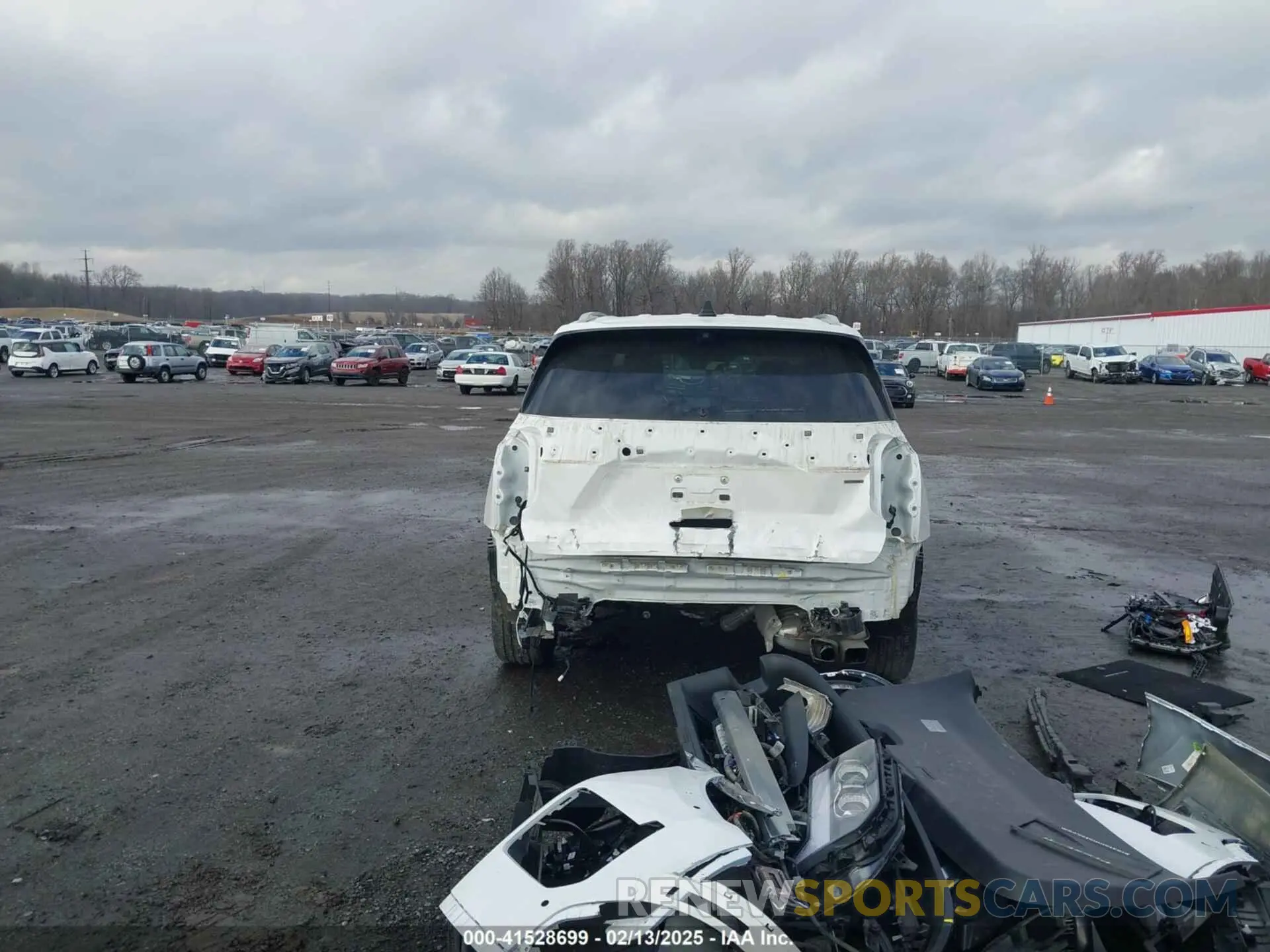 16 fotografías del automóvil dañado KM8R7DGE0RU716152 HYUNDAI PALISADE 2024