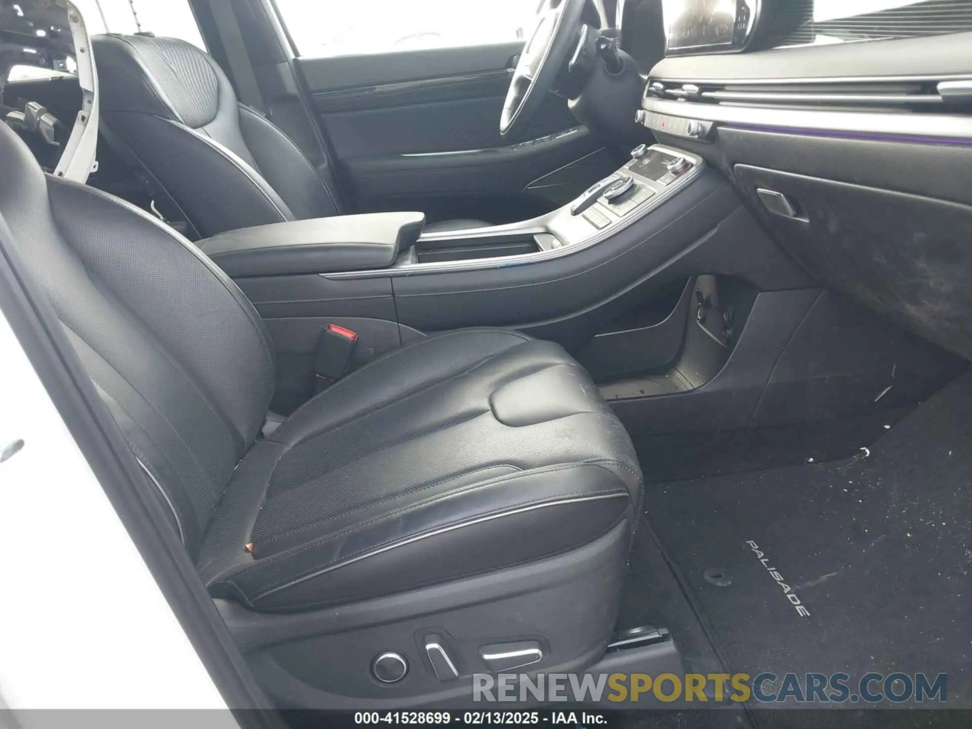 5 fotografías del automóvil dañado KM8R7DGE0RU716152 HYUNDAI PALISADE 2024