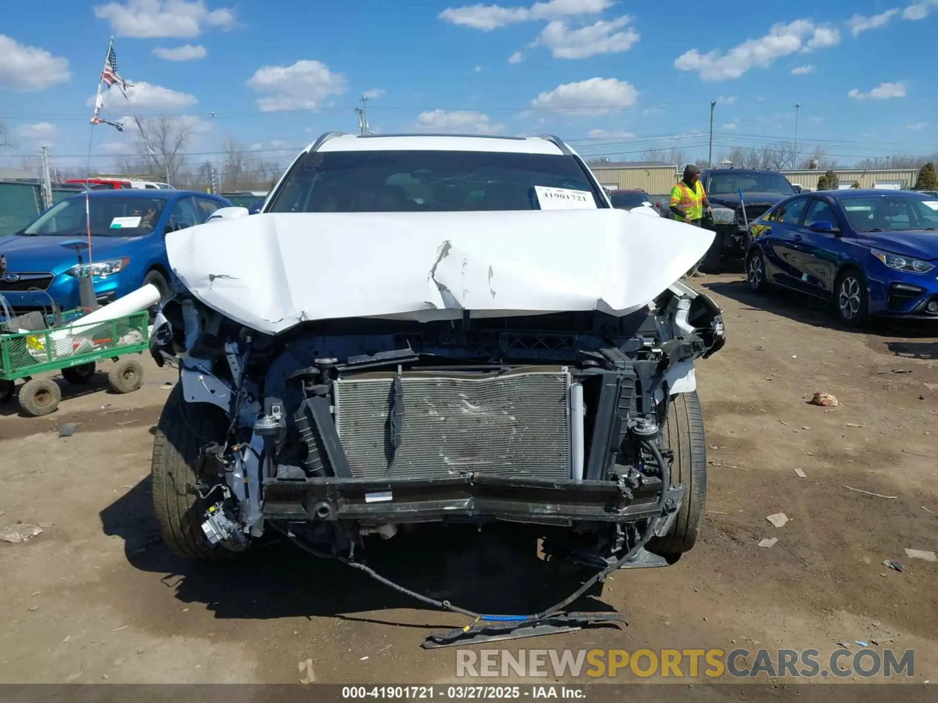 13 fotografías del automóvil dañado KM8R7DGE1RU760287 HYUNDAI PALISADE 2024