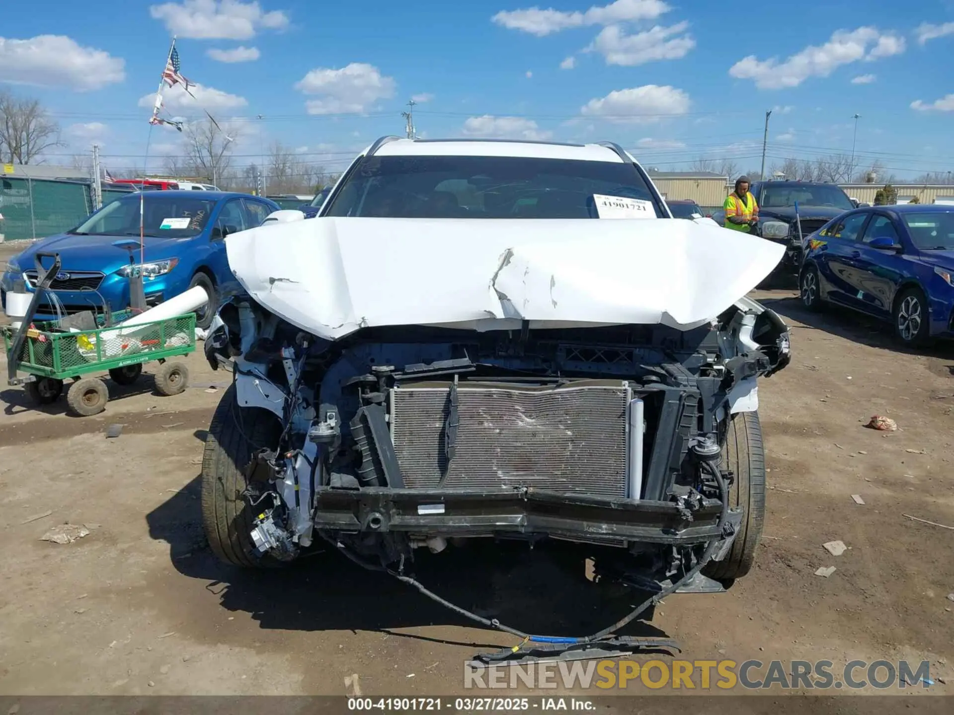 6 fotografías del automóvil dañado KM8R7DGE1RU760287 HYUNDAI PALISADE 2024