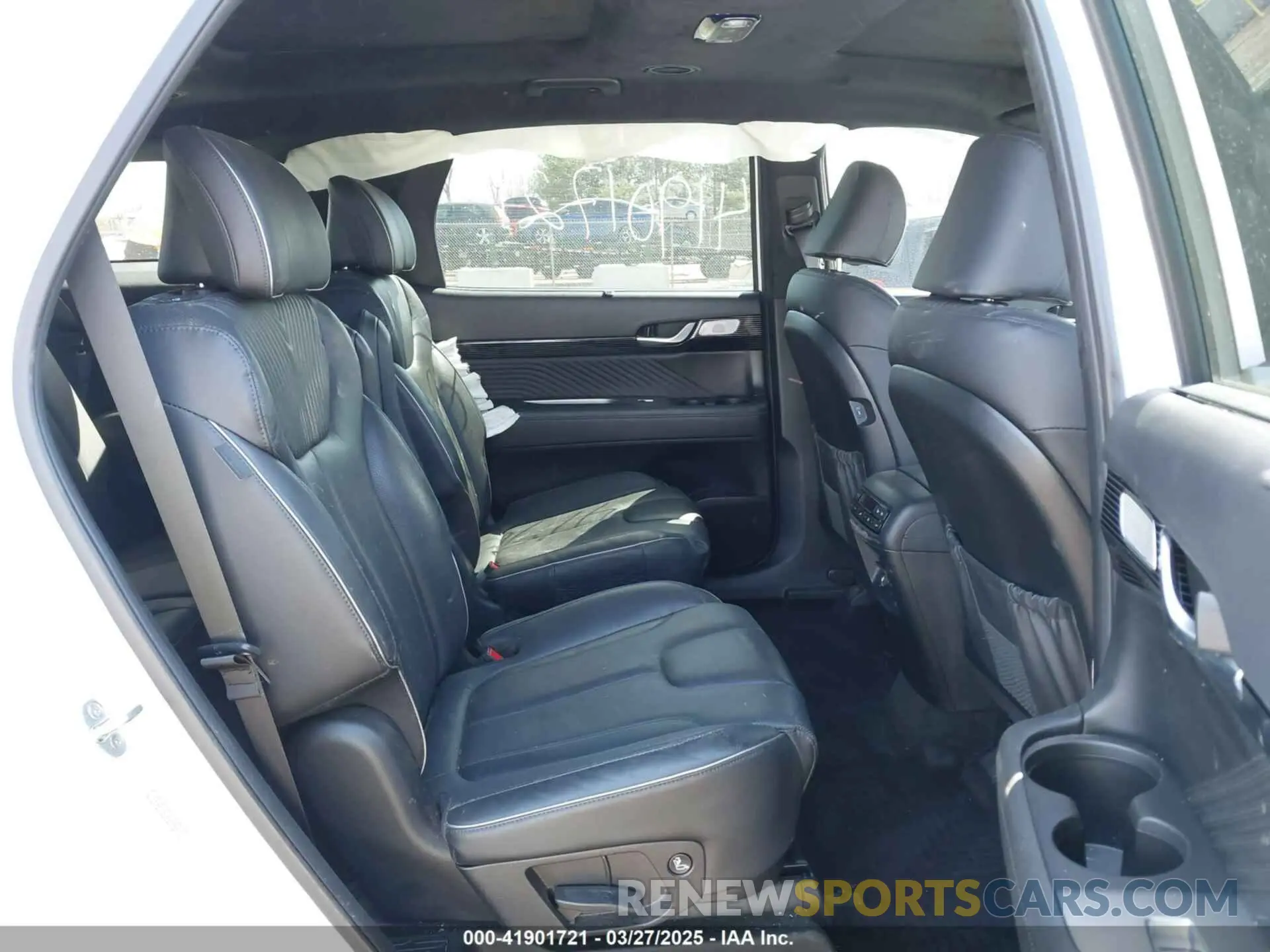 8 fotografías del automóvil dañado KM8R7DGE1RU760287 HYUNDAI PALISADE 2024