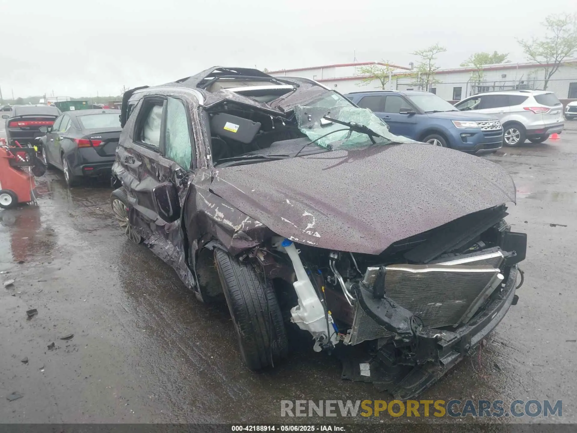 6 fotografías del automóvil dañado KM8R7DGE2RU787773 HYUNDAI PALISADE 2024