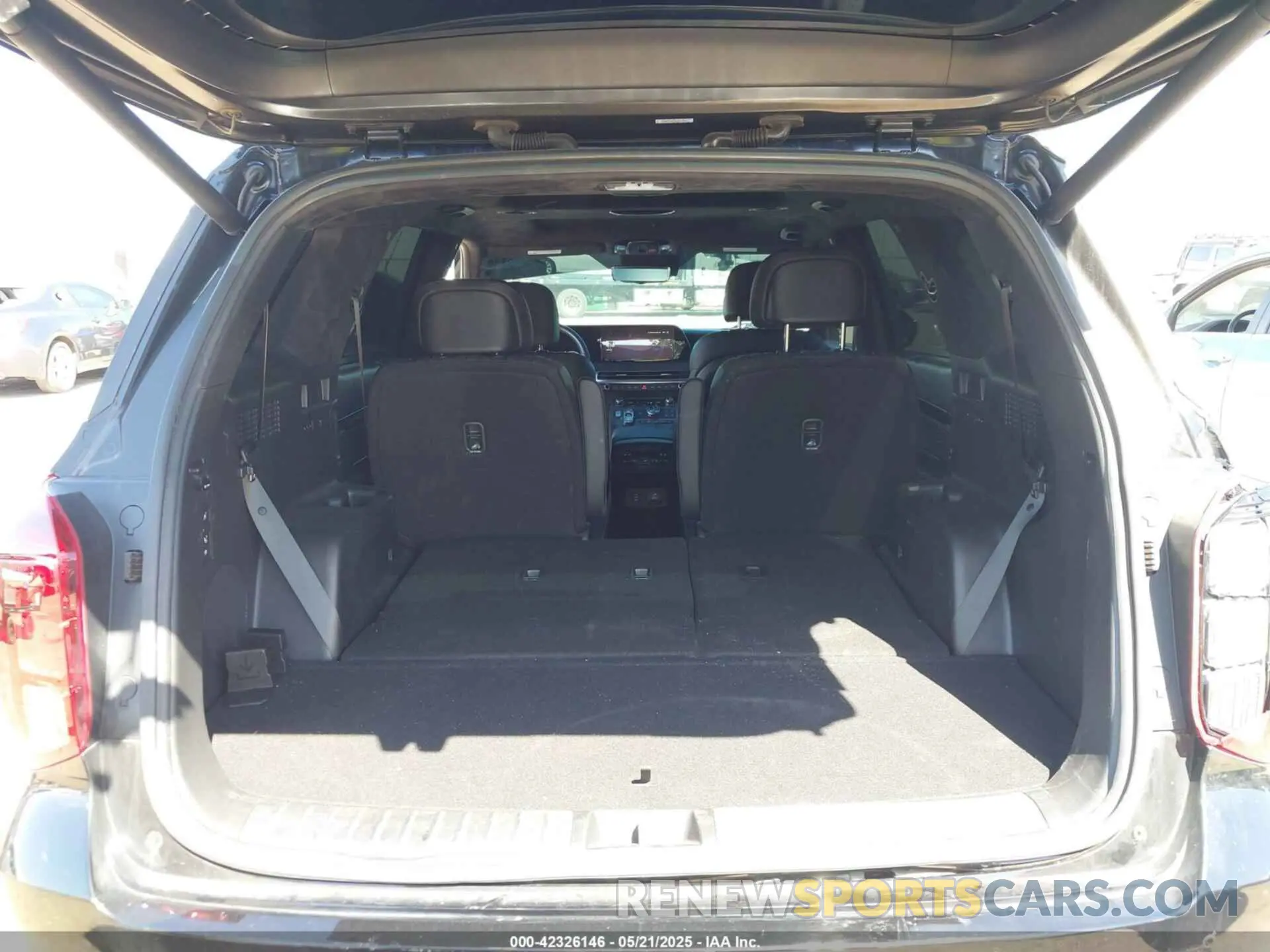 18 fotografías del automóvil dañado KM8R7DGE3RU693966 HYUNDAI PALISADE 2024