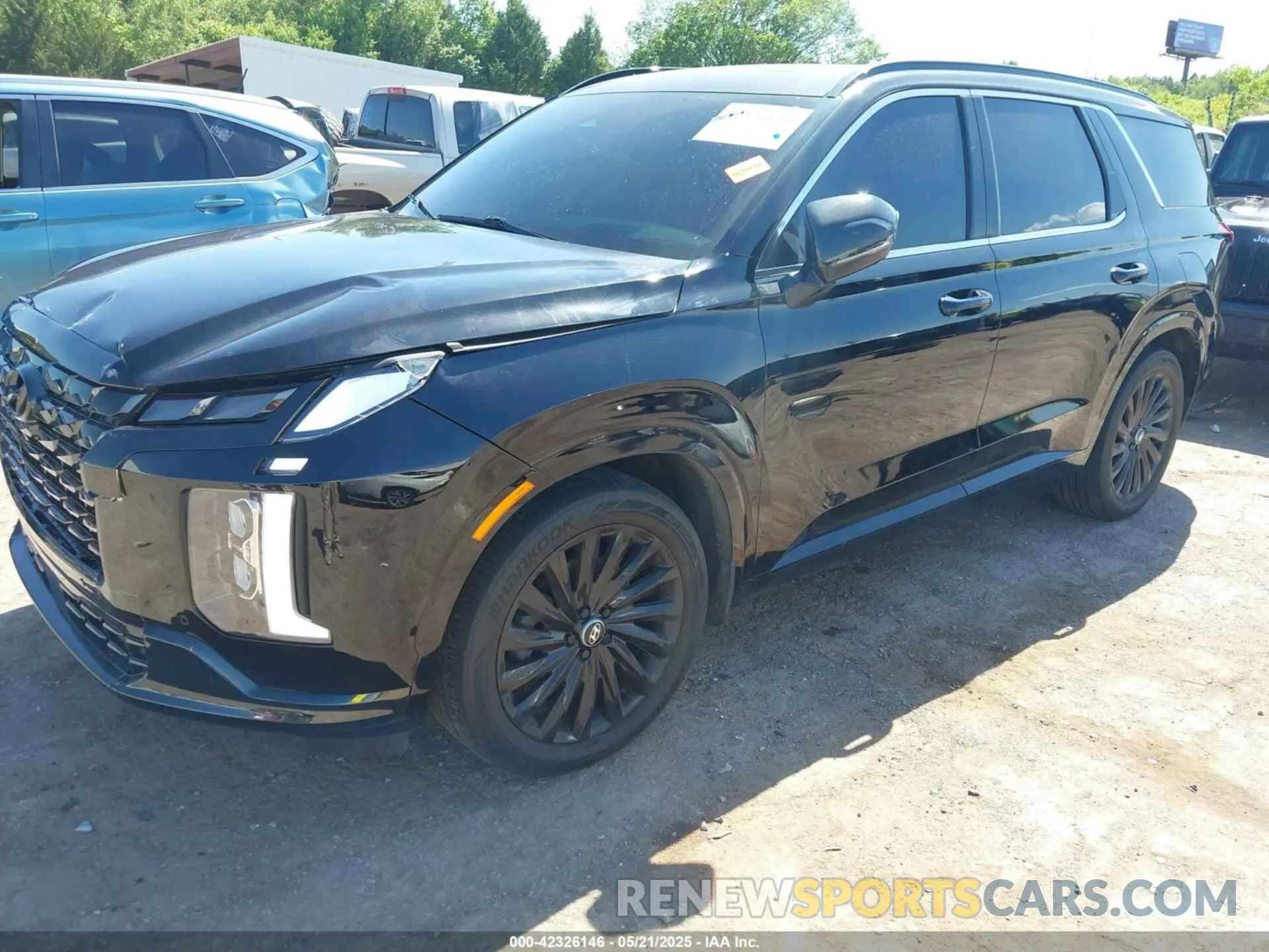 2 fotografías del automóvil dañado KM8R7DGE3RU693966 HYUNDAI PALISADE 2024