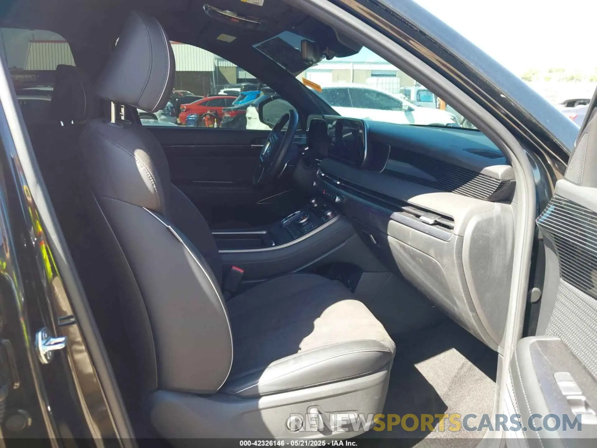 5 fotografías del automóvil dañado KM8R7DGE3RU693966 HYUNDAI PALISADE 2024