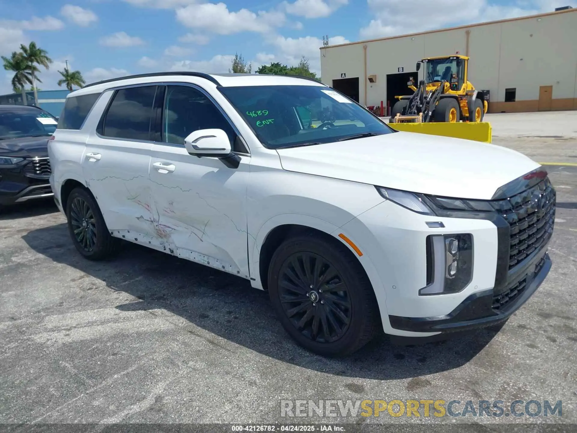 1 fotografías del automóvil dañado KM8R7DGE3RU712029 HYUNDAI PALISADE 2024