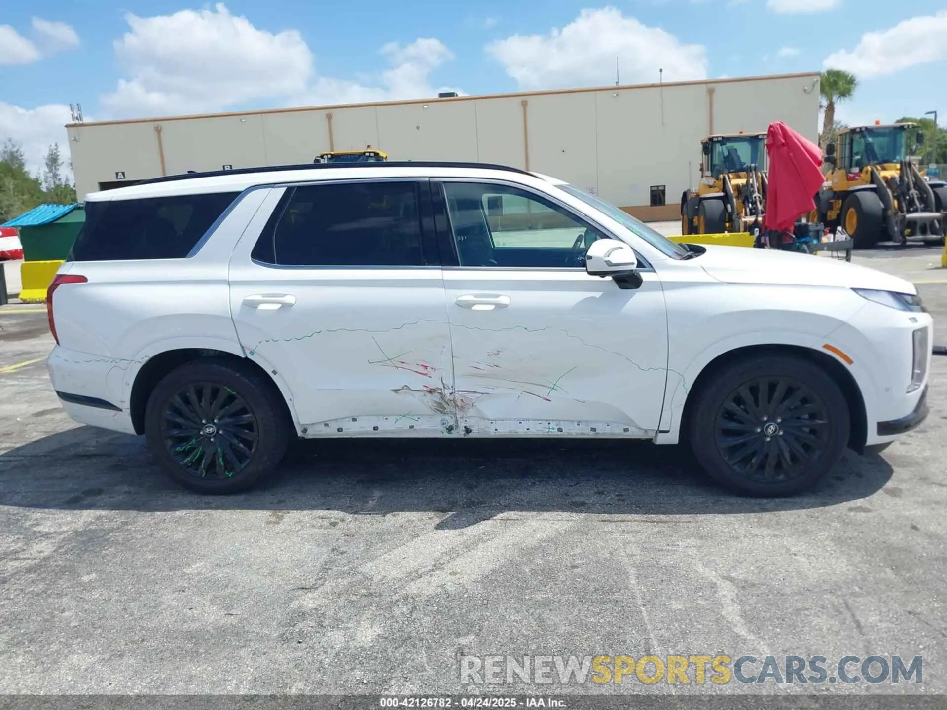6 fotografías del automóvil dañado KM8R7DGE3RU712029 HYUNDAI PALISADE 2024