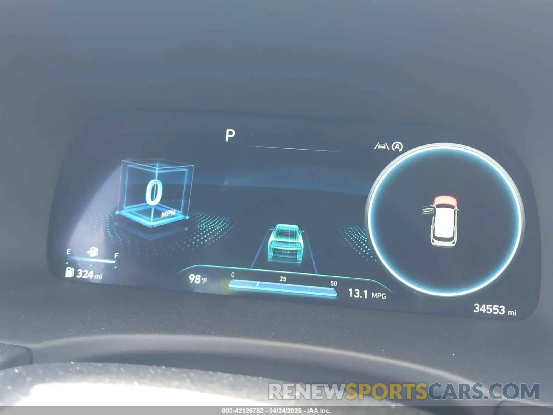 7 fotografías del automóvil dañado KM8R7DGE3RU712029 HYUNDAI PALISADE 2024