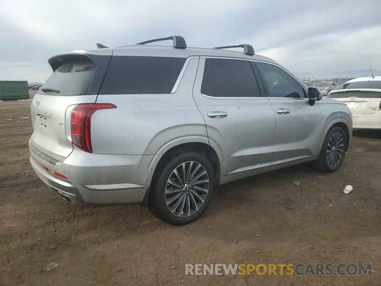 3 fotografías del automóvil dañado KM8R7DGE4RU667313 HYUNDAI PALISADE 2024