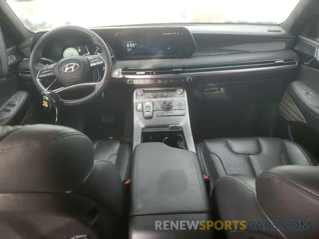 8 fotografías del automóvil dañado KM8R7DGE4RU667313 HYUNDAI PALISADE 2024