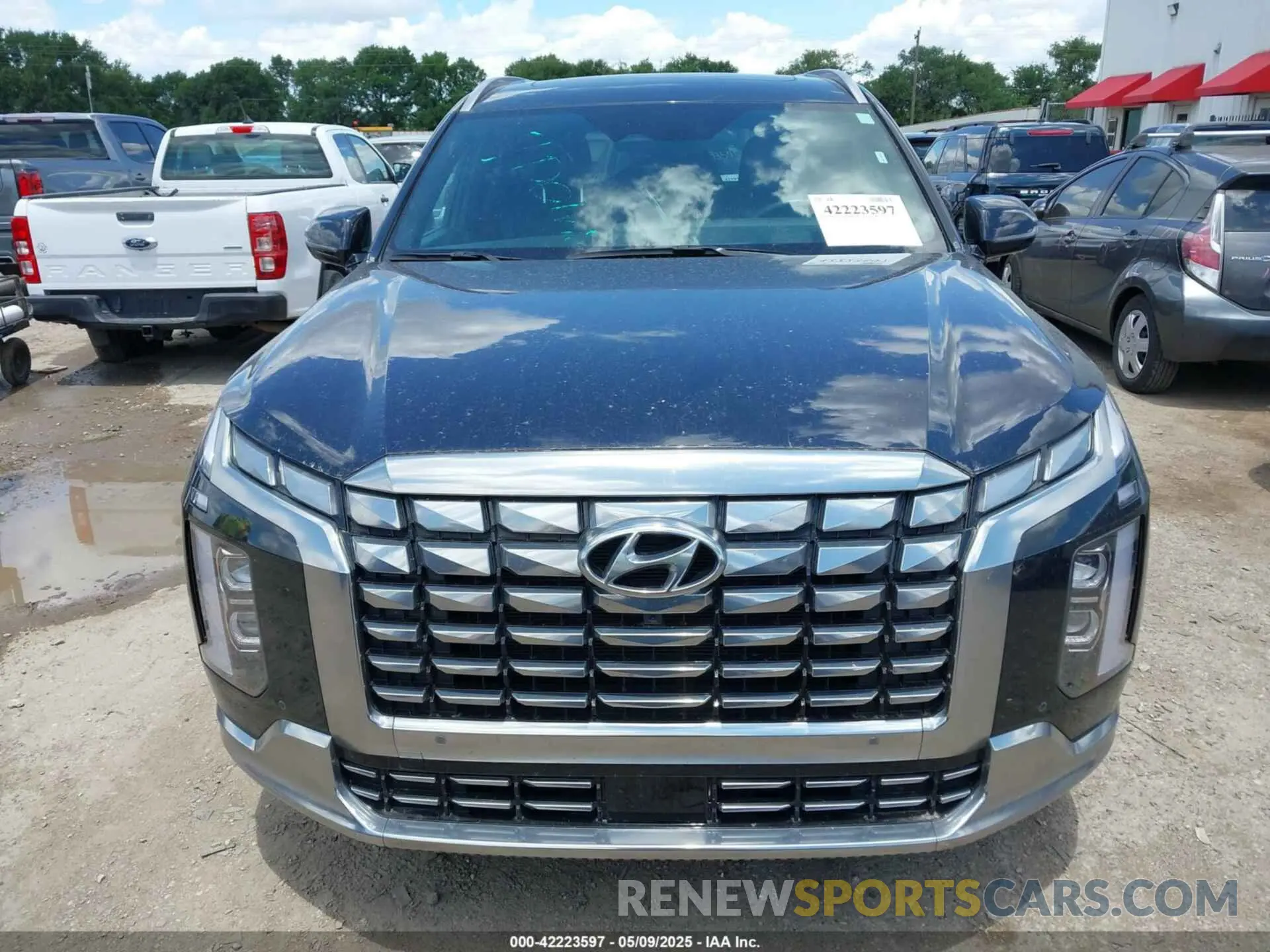 12 fotografías del automóvil dañado KM8R7DGE4RU710628 HYUNDAI PALISADE 2024