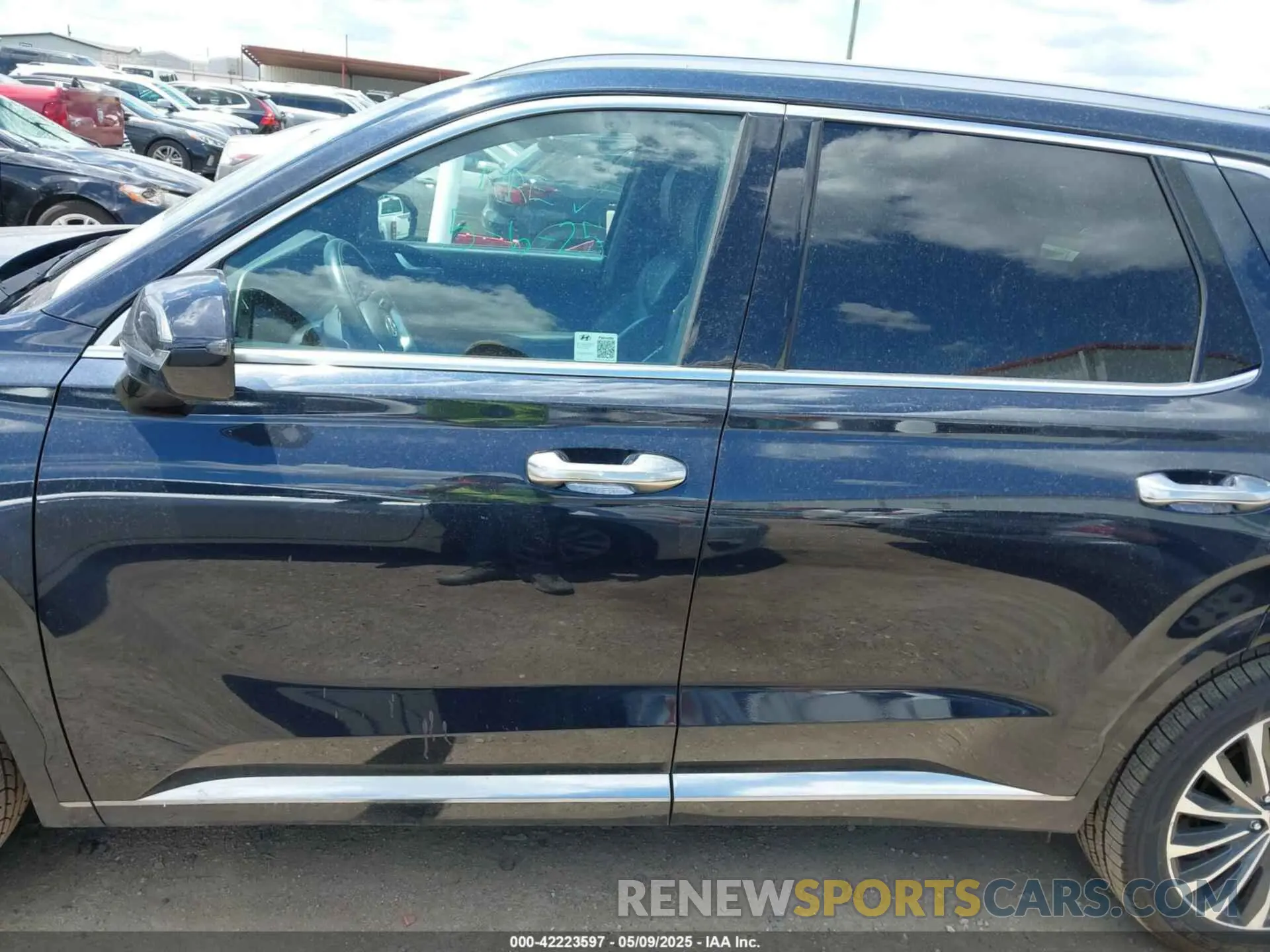 14 fotografías del automóvil dañado KM8R7DGE4RU710628 HYUNDAI PALISADE 2024