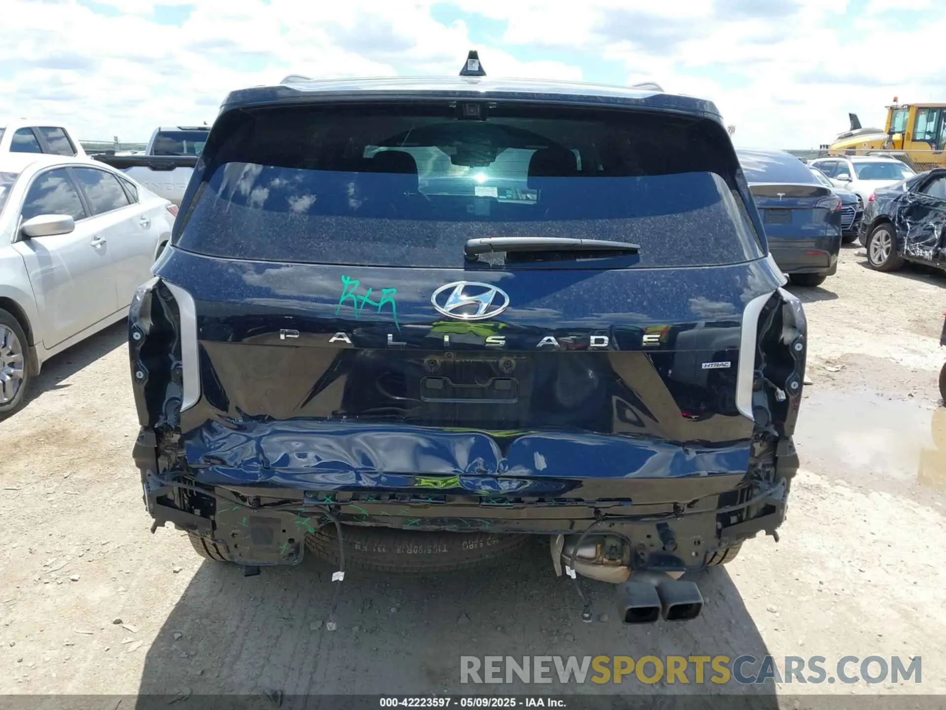 6 fotografías del automóvil dañado KM8R7DGE4RU710628 HYUNDAI PALISADE 2024