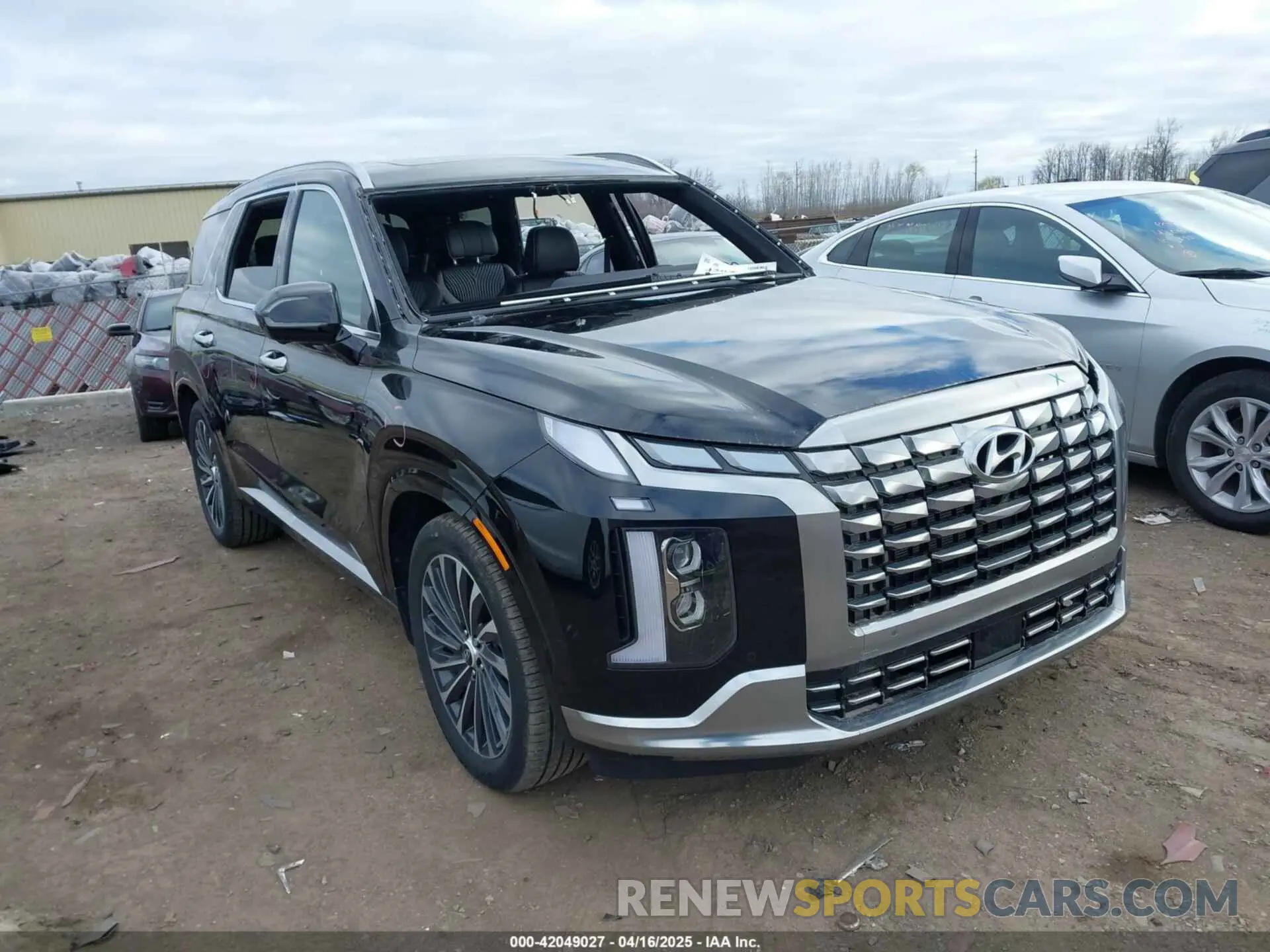 1 fotografías del automóvil dañado KM8R7DGE5RU679888 HYUNDAI PALISADE 2024