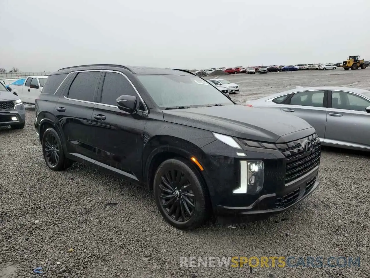 4 fotografías del automóvil dañado KM8R7DGE5RU707611 HYUNDAI PALISADE 2024