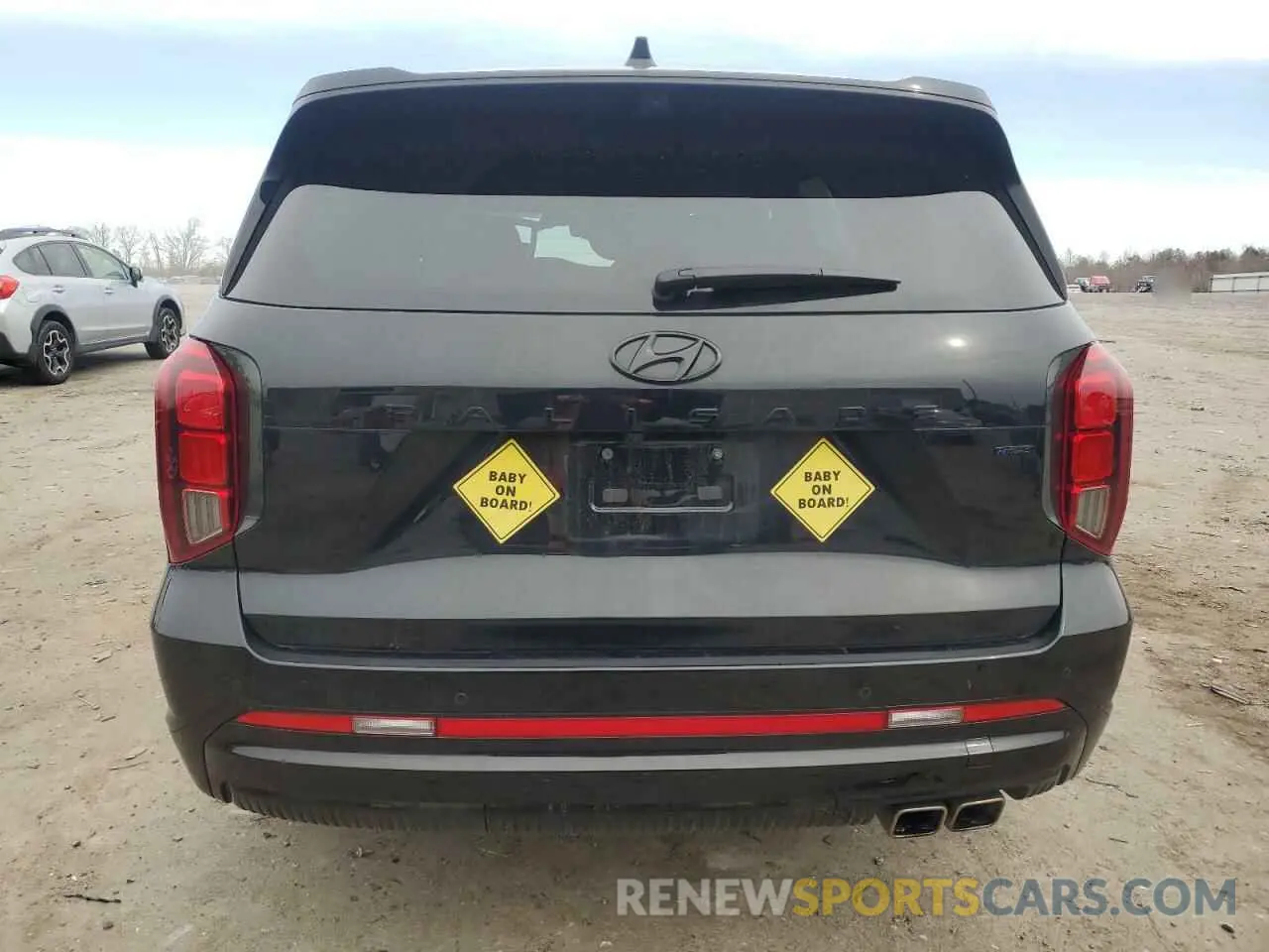 6 fotografías del automóvil dañado KM8R7DGE6RU716950 HYUNDAI PALISADE 2024