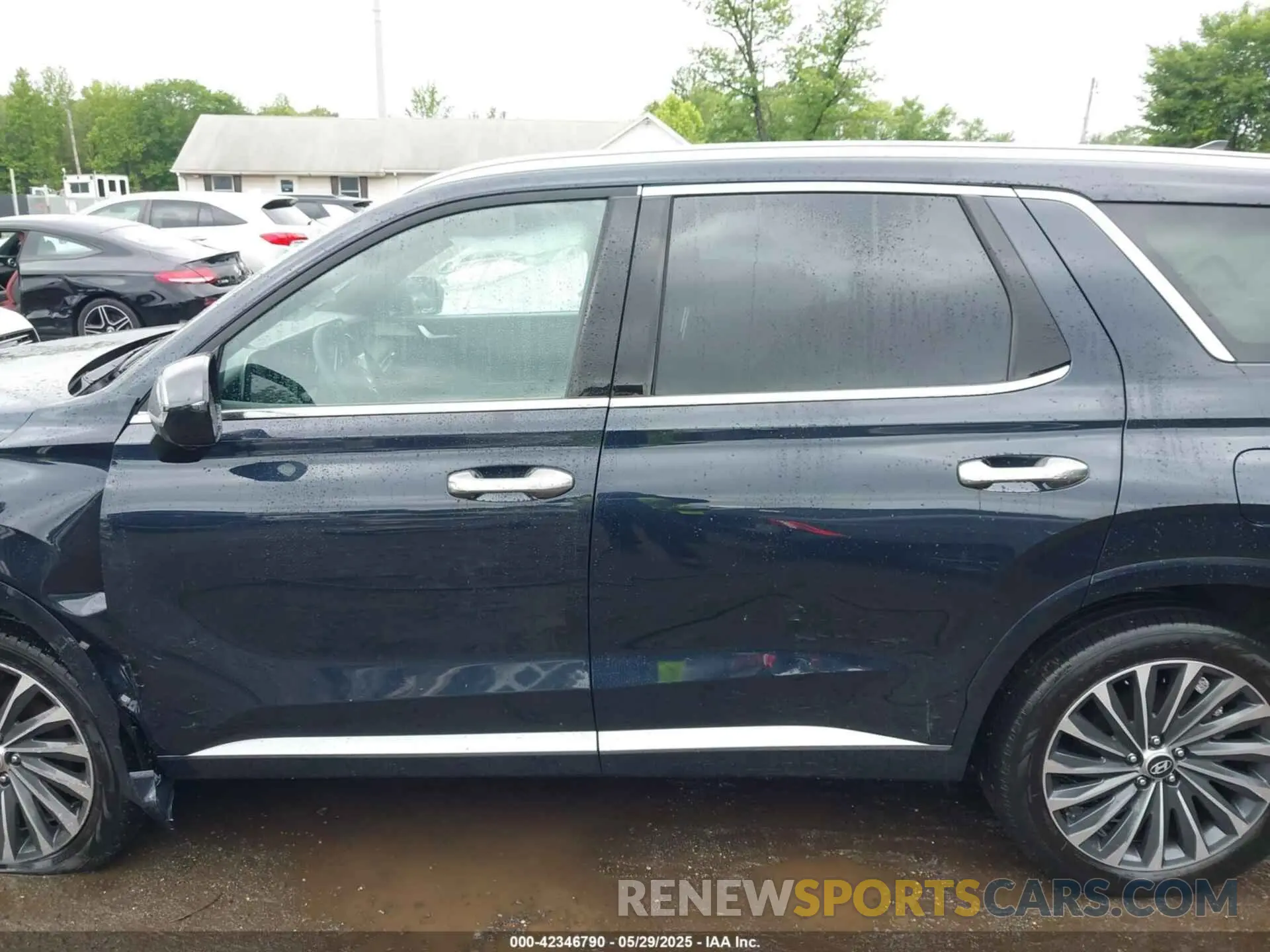 14 fotografías del automóvil dañado KM8R7DGE7RU650635 HYUNDAI PALISADE 2024