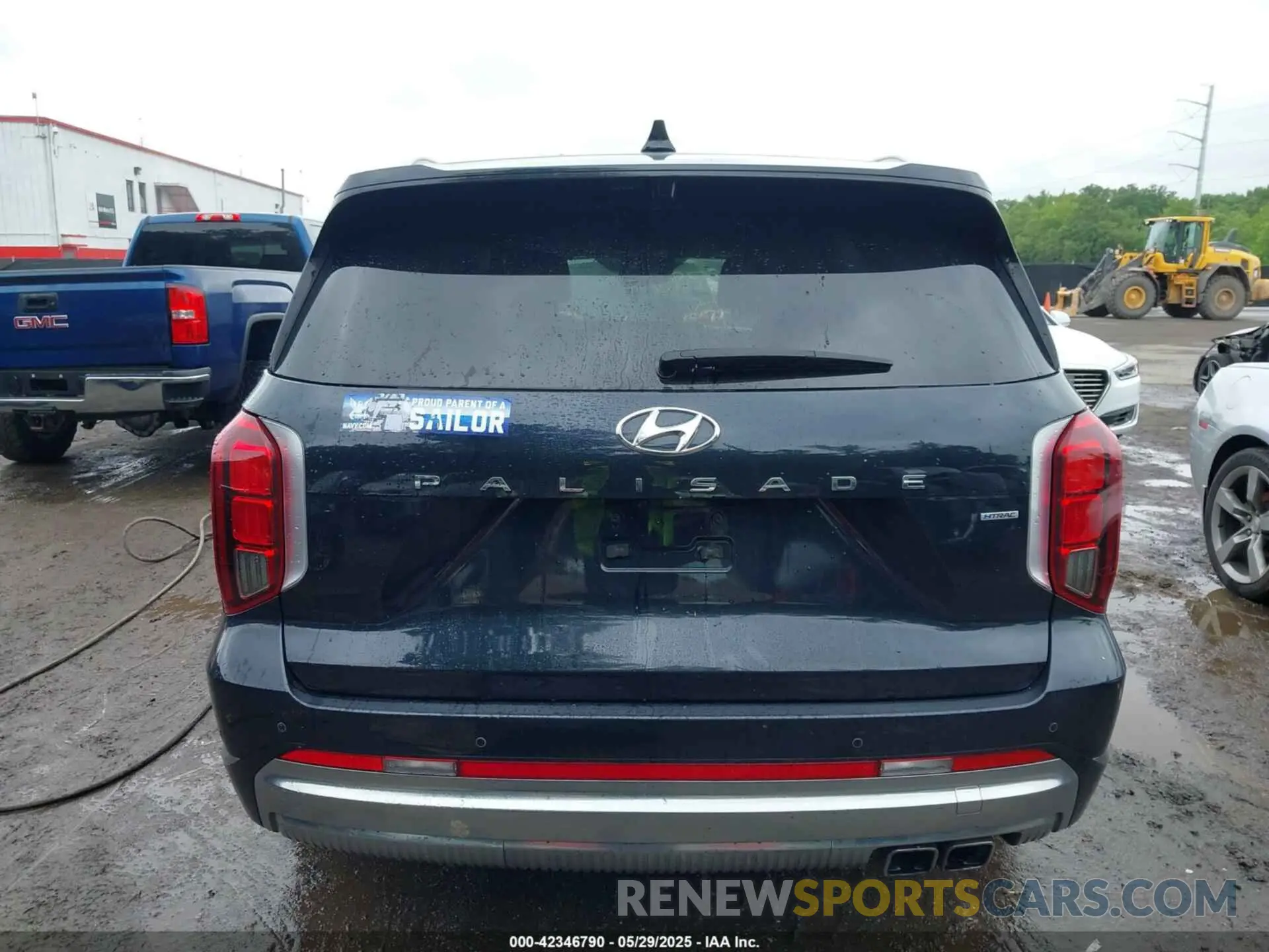 16 fotografías del automóvil dañado KM8R7DGE7RU650635 HYUNDAI PALISADE 2024