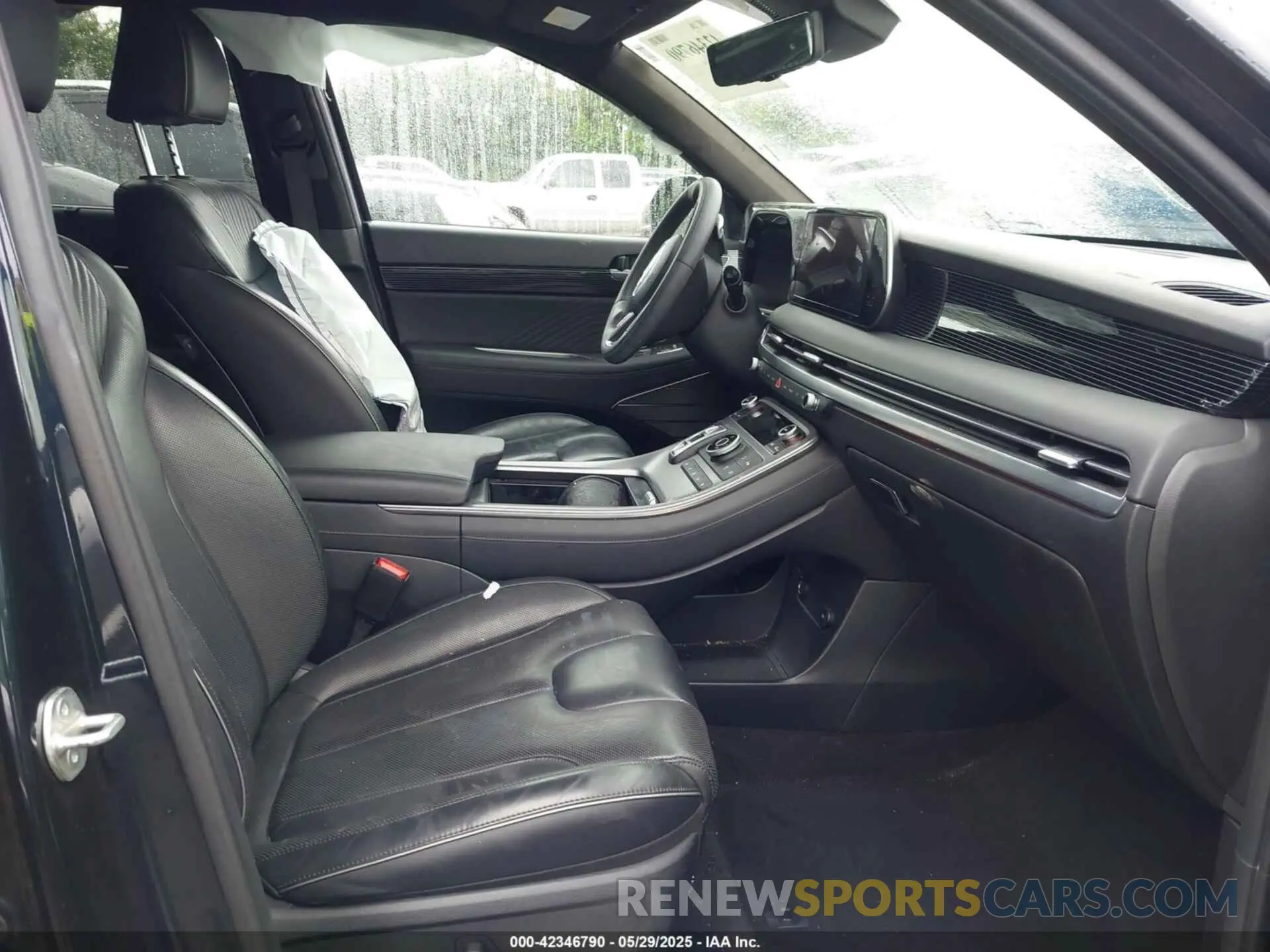 5 fotografías del automóvil dañado KM8R7DGE7RU650635 HYUNDAI PALISADE 2024
