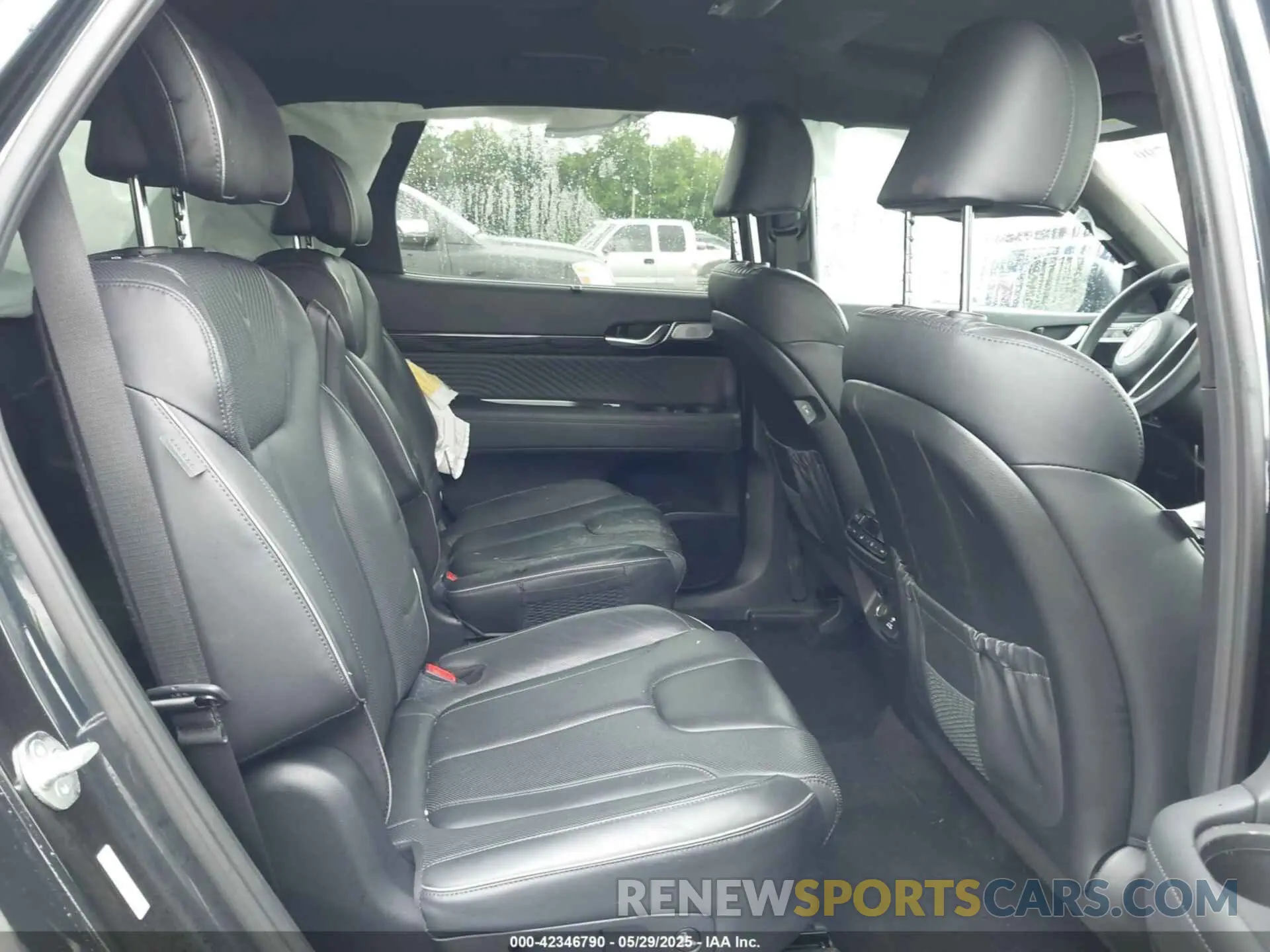8 fotografías del automóvil dañado KM8R7DGE7RU650635 HYUNDAI PALISADE 2024