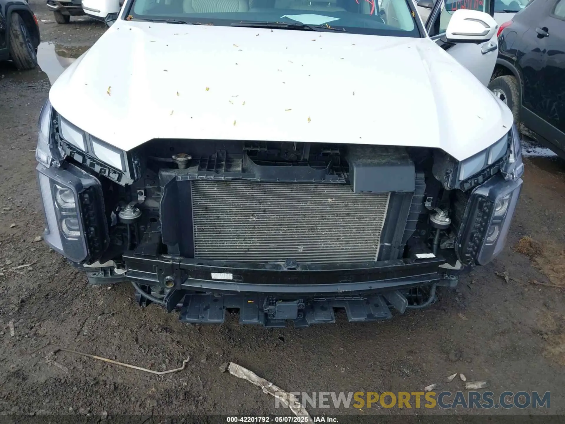 6 fotografías del automóvil dañado KM8R7DGE7RU711241 HYUNDAI PALISADE 2024