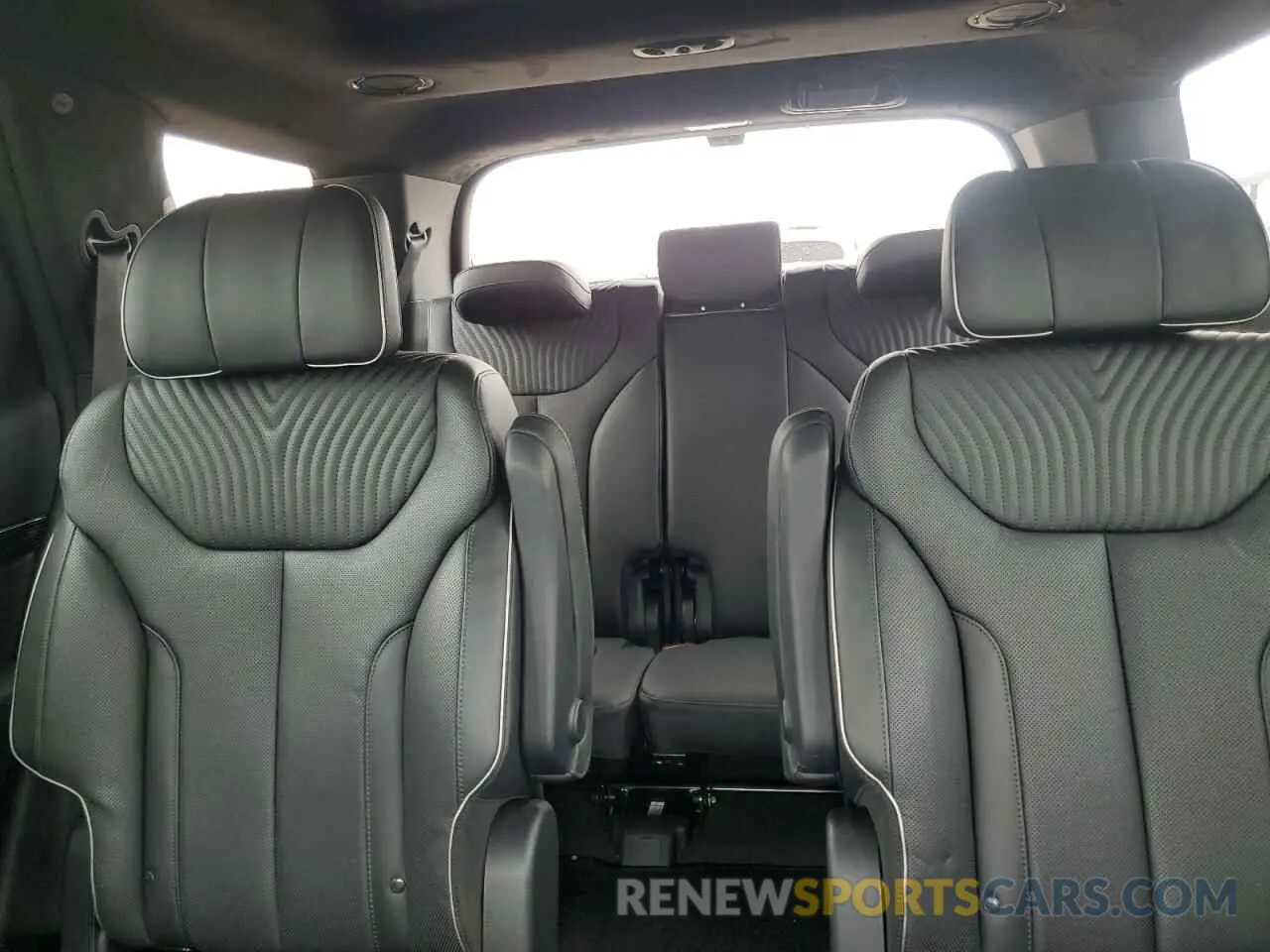 10 fotografías del automóvil dañado KM8R7DGE8RU656184 HYUNDAI PALISADE 2024