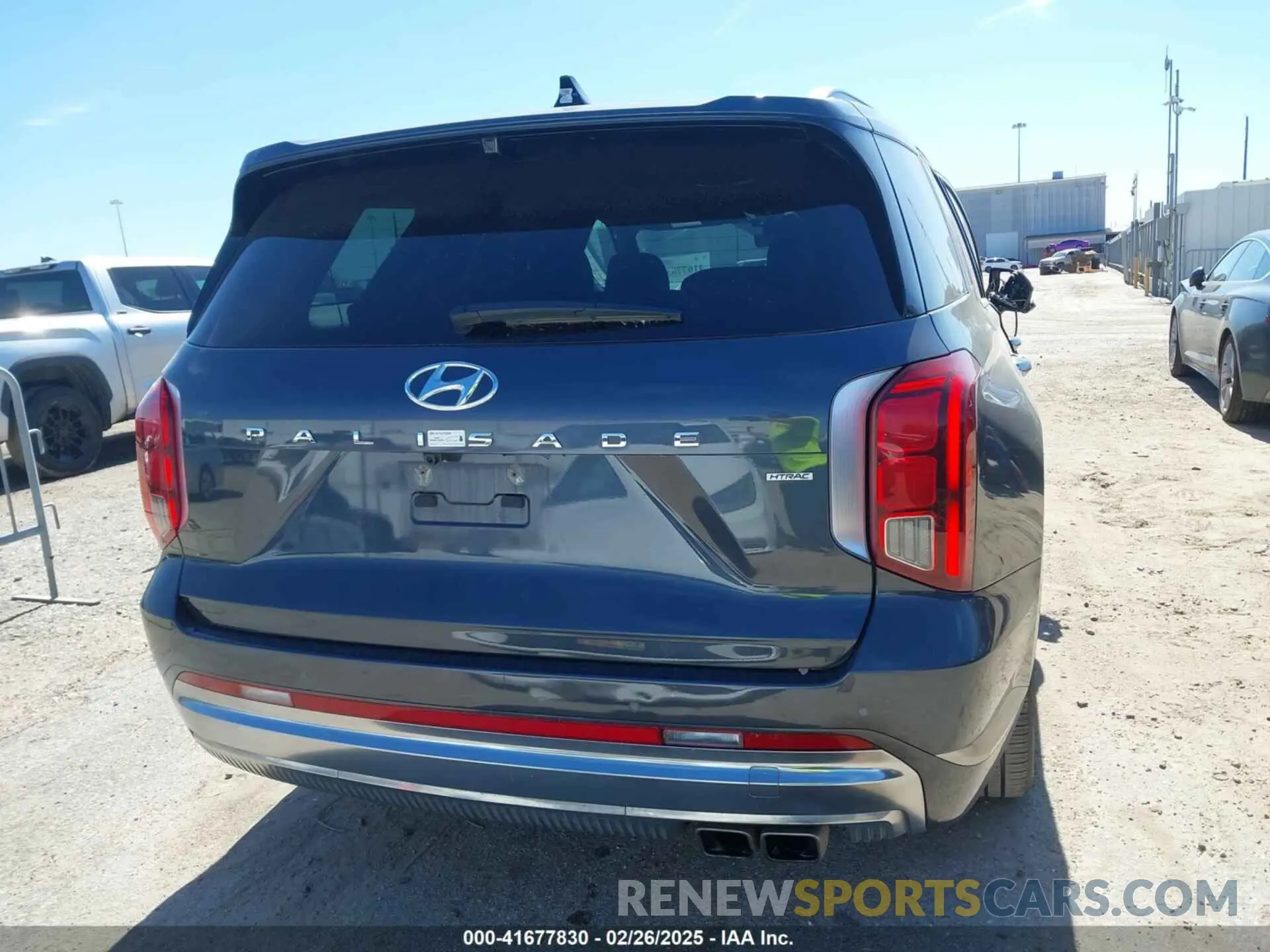 16 fotografías del automóvil dañado KM8R7DGE8RU717307 HYUNDAI PALISADE 2024