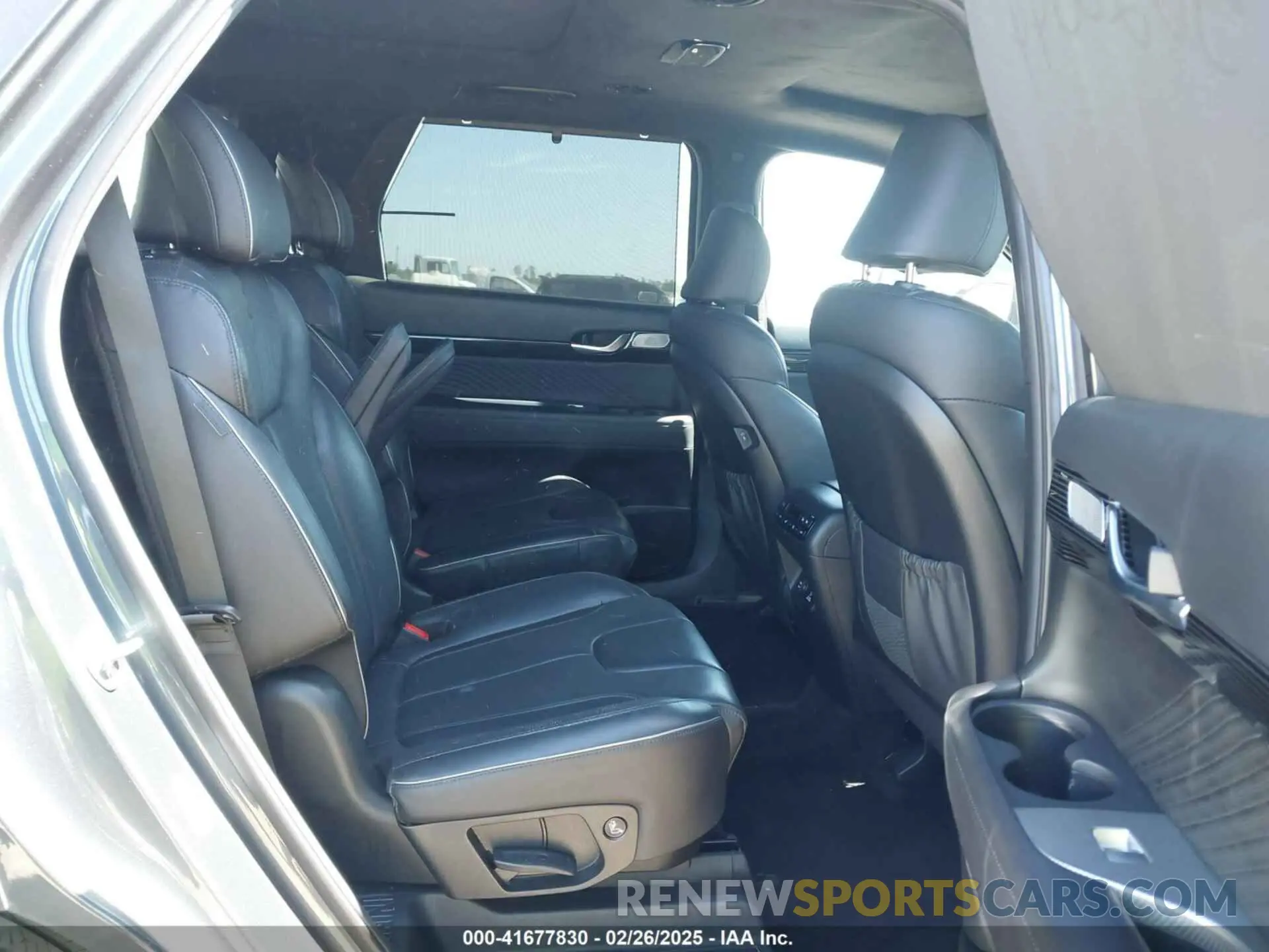 8 fotografías del automóvil dañado KM8R7DGE8RU717307 HYUNDAI PALISADE 2024