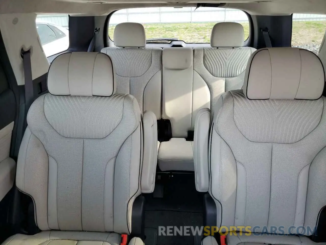 10 fotografías del automóvil dañado KM8R7DGE9RU701715 HYUNDAI PALISADE 2024