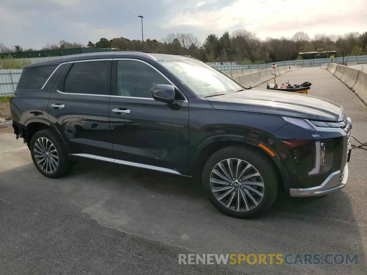 4 fotografías del automóvil dañado KM8R7DGE9RU701715 HYUNDAI PALISADE 2024