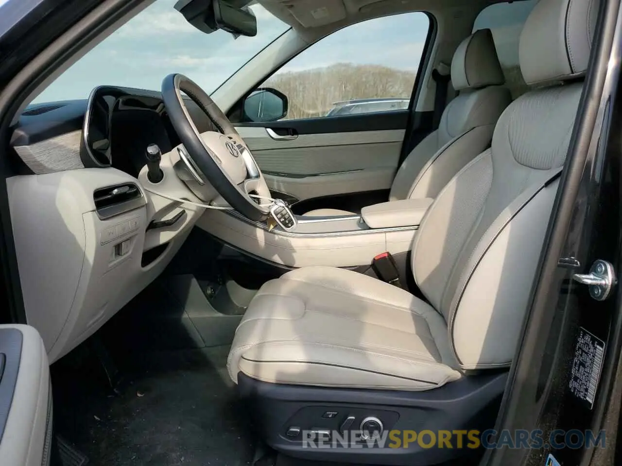 7 fotografías del automóvil dañado KM8R7DGE9RU701715 HYUNDAI PALISADE 2024
