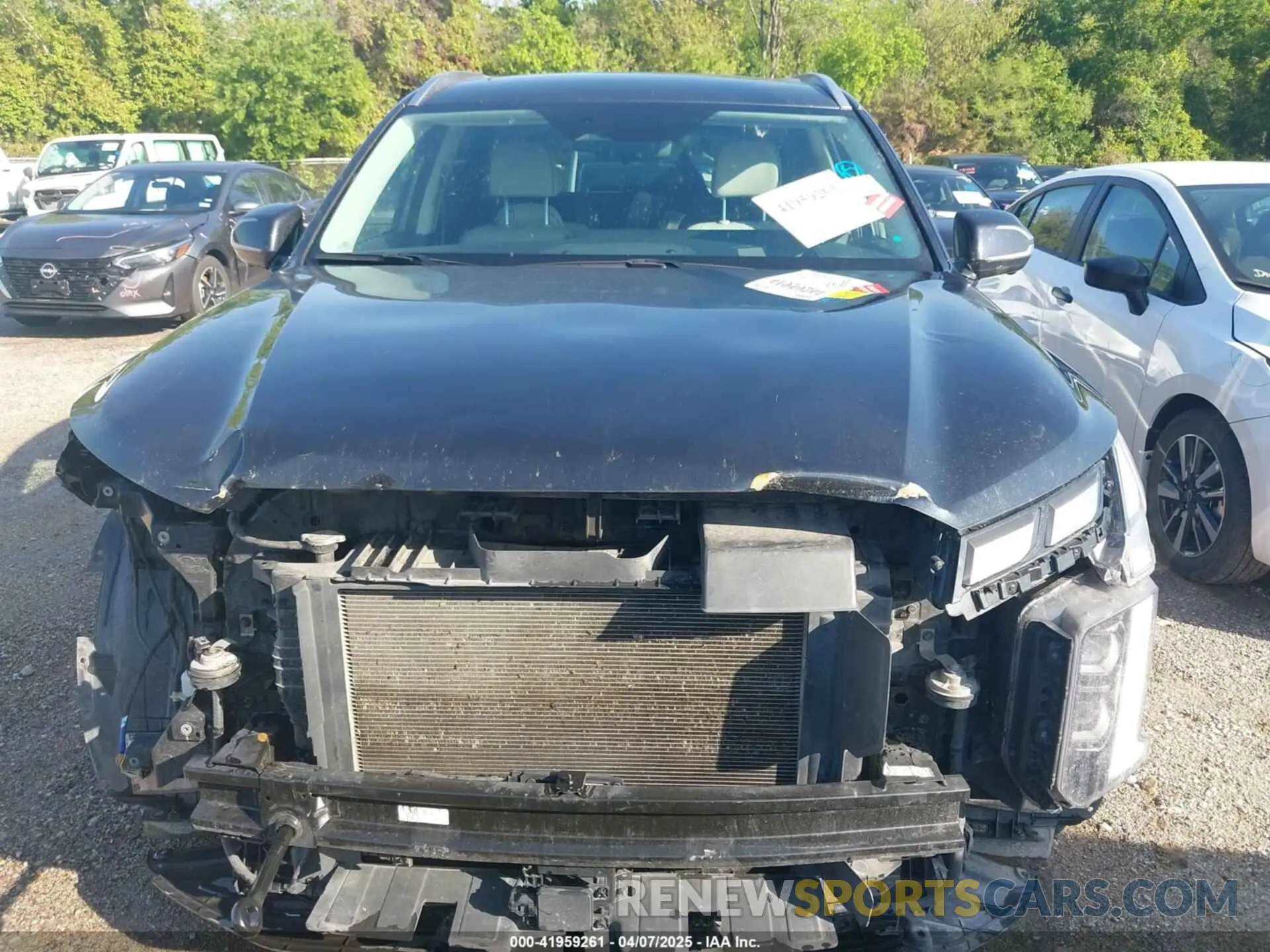 12 fotografías del automóvil dañado KM8R7DGE9RU713380 HYUNDAI PALISADE 2024