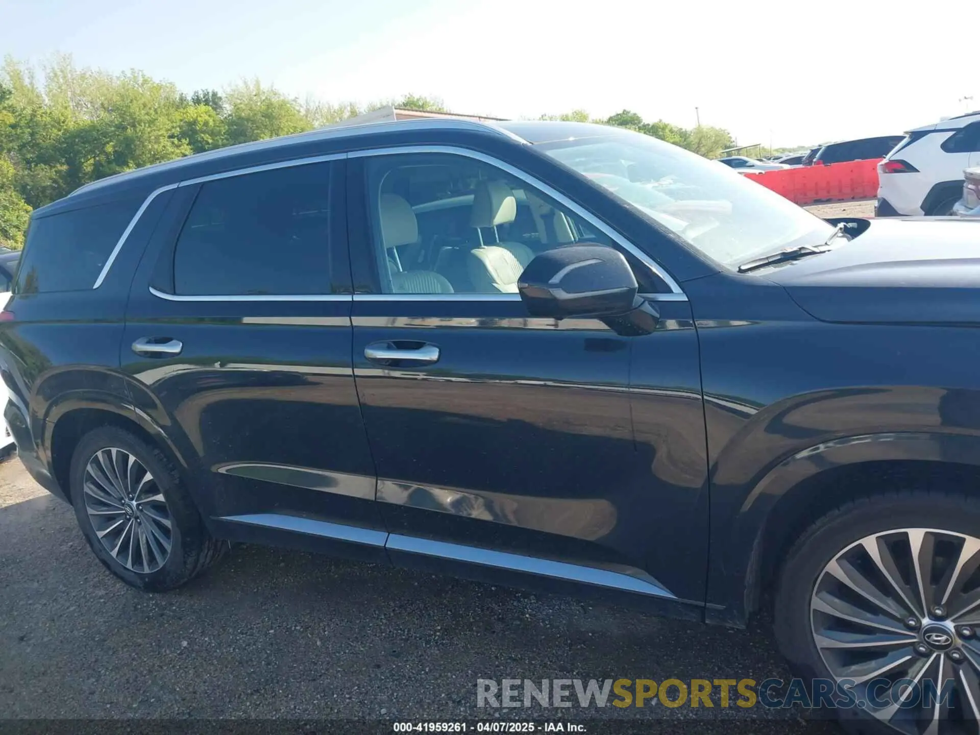 13 fotografías del automóvil dañado KM8R7DGE9RU713380 HYUNDAI PALISADE 2024