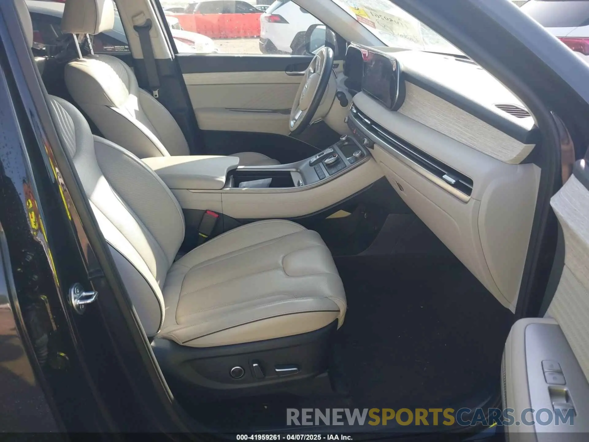 5 fotografías del automóvil dañado KM8R7DGE9RU713380 HYUNDAI PALISADE 2024