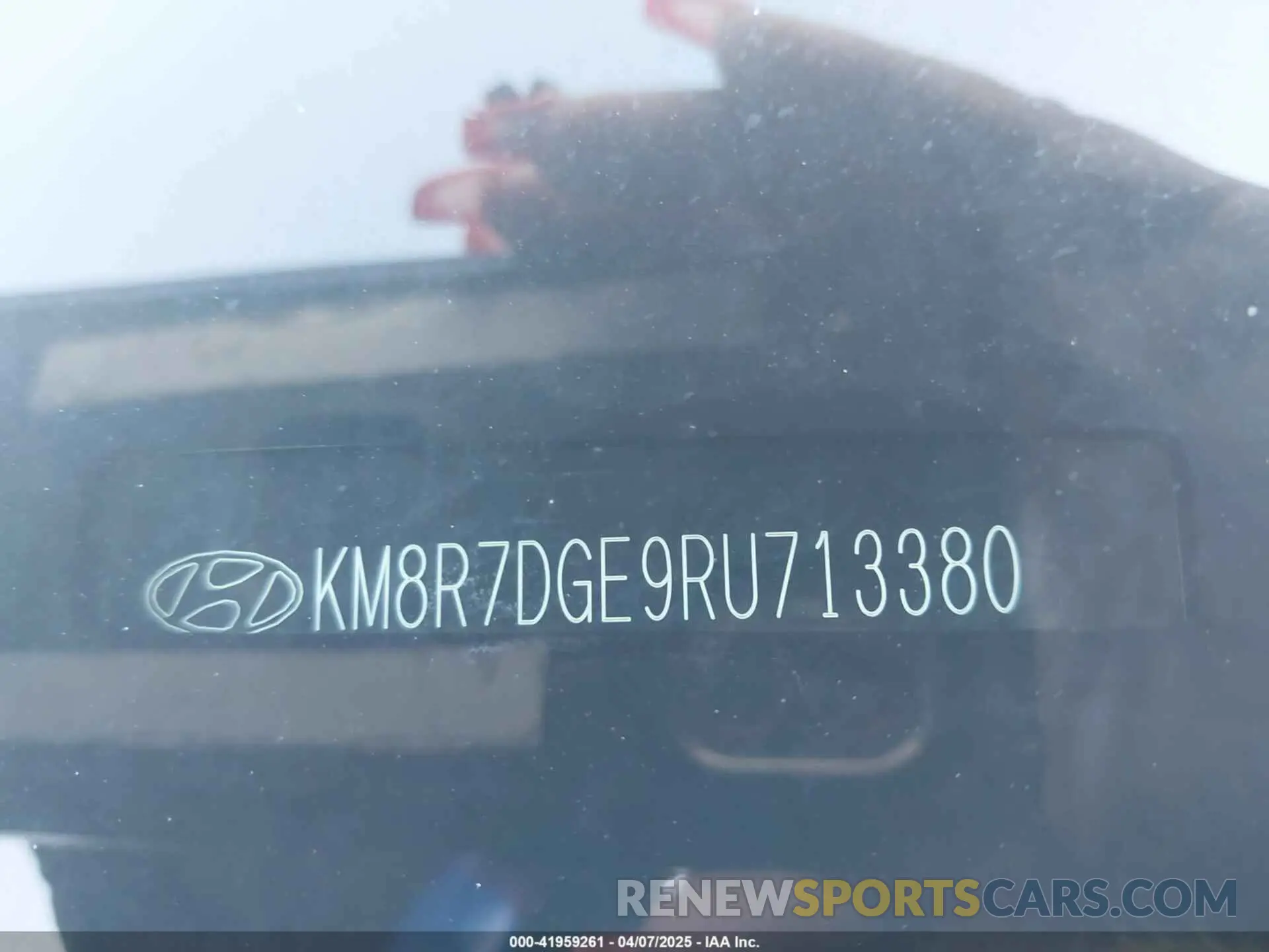 9 fotografías del automóvil dañado KM8R7DGE9RU713380 HYUNDAI PALISADE 2024