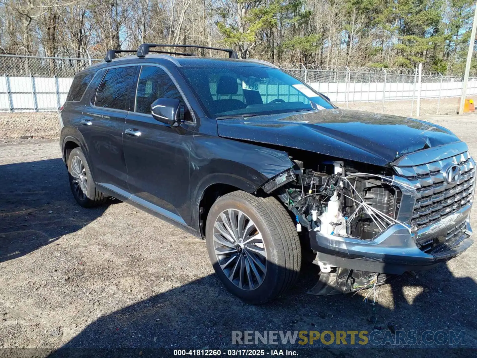 1 fotografías del automóvil dañado KM8R7DGE9RU729191 HYUNDAI PALISADE 2024