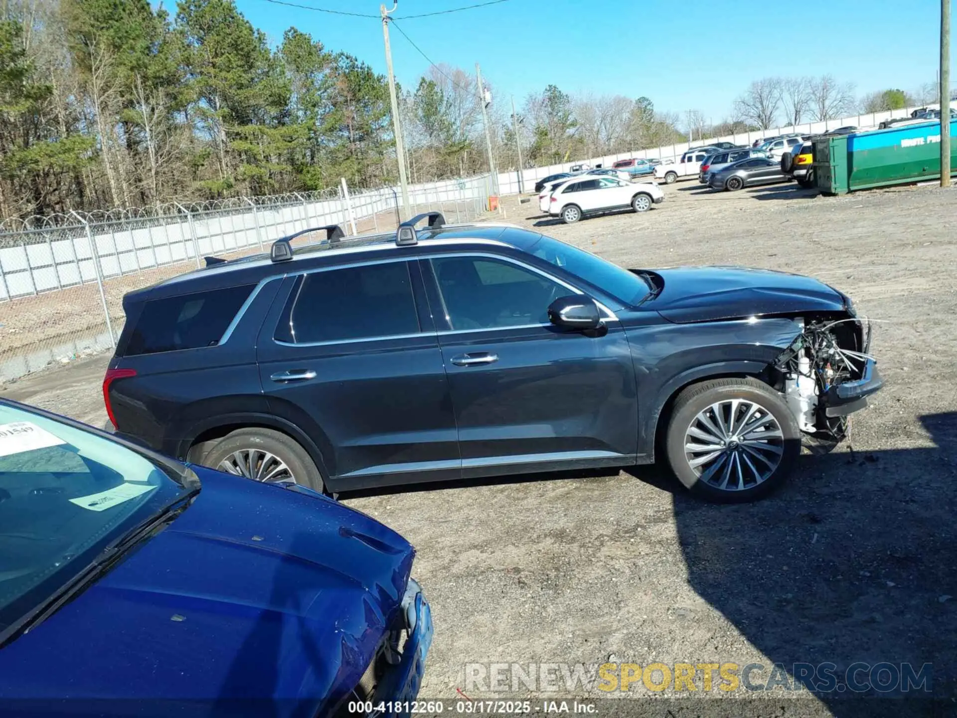 13 fotografías del automóvil dañado KM8R7DGE9RU729191 HYUNDAI PALISADE 2024