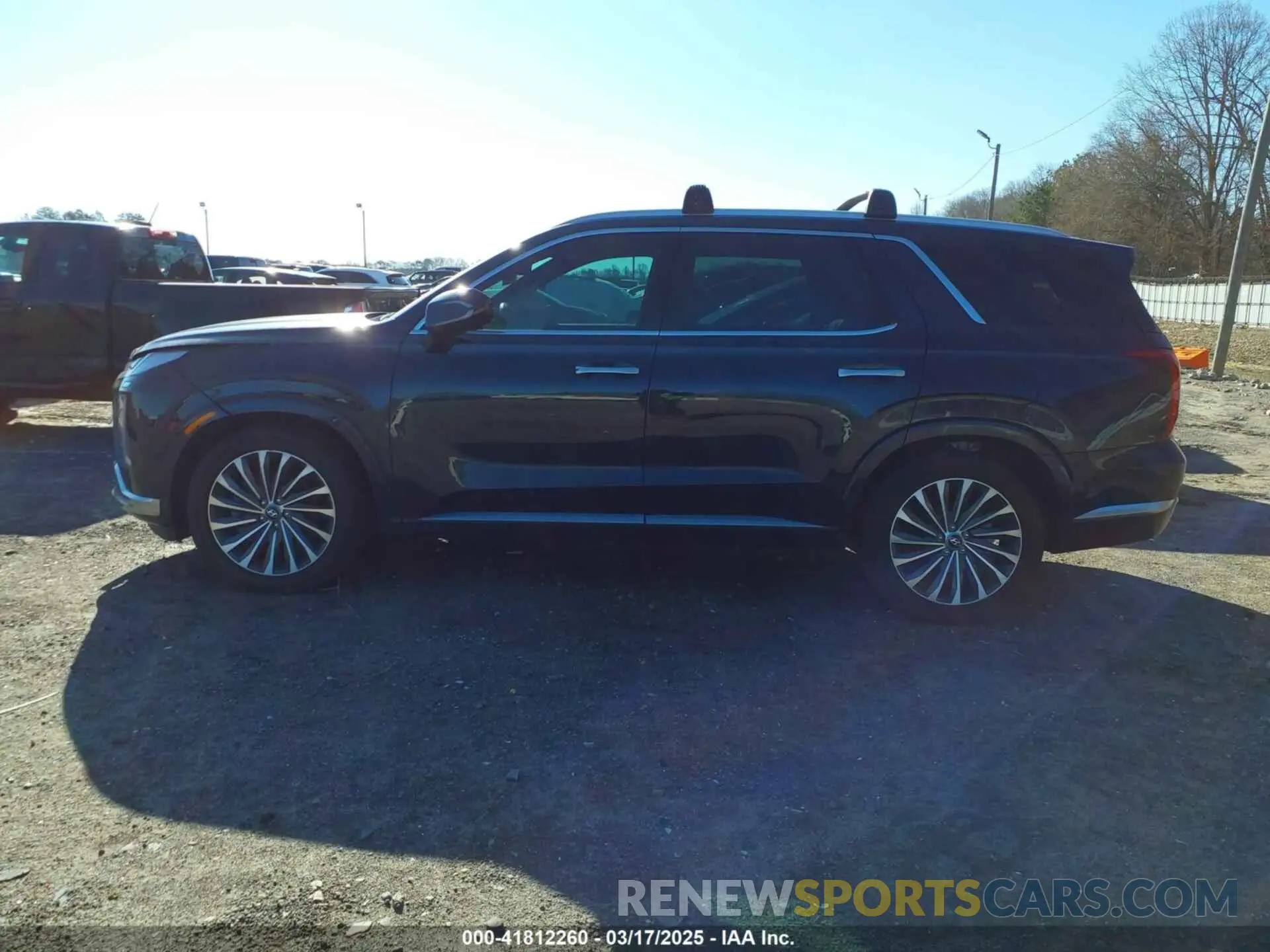 14 fotografías del automóvil dañado KM8R7DGE9RU729191 HYUNDAI PALISADE 2024