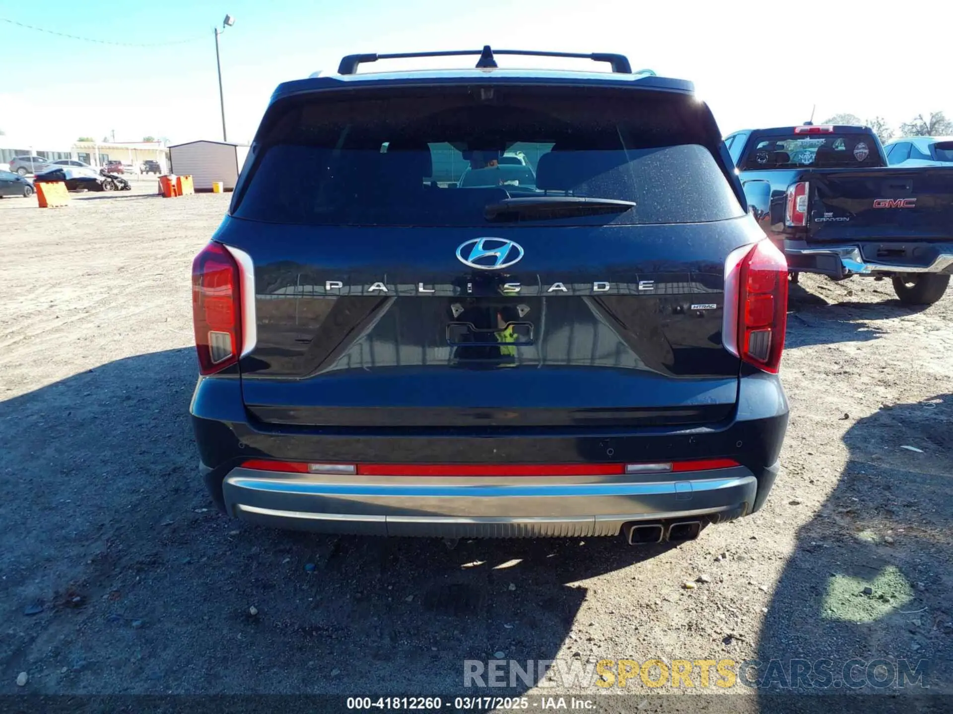 16 fotografías del automóvil dañado KM8R7DGE9RU729191 HYUNDAI PALISADE 2024