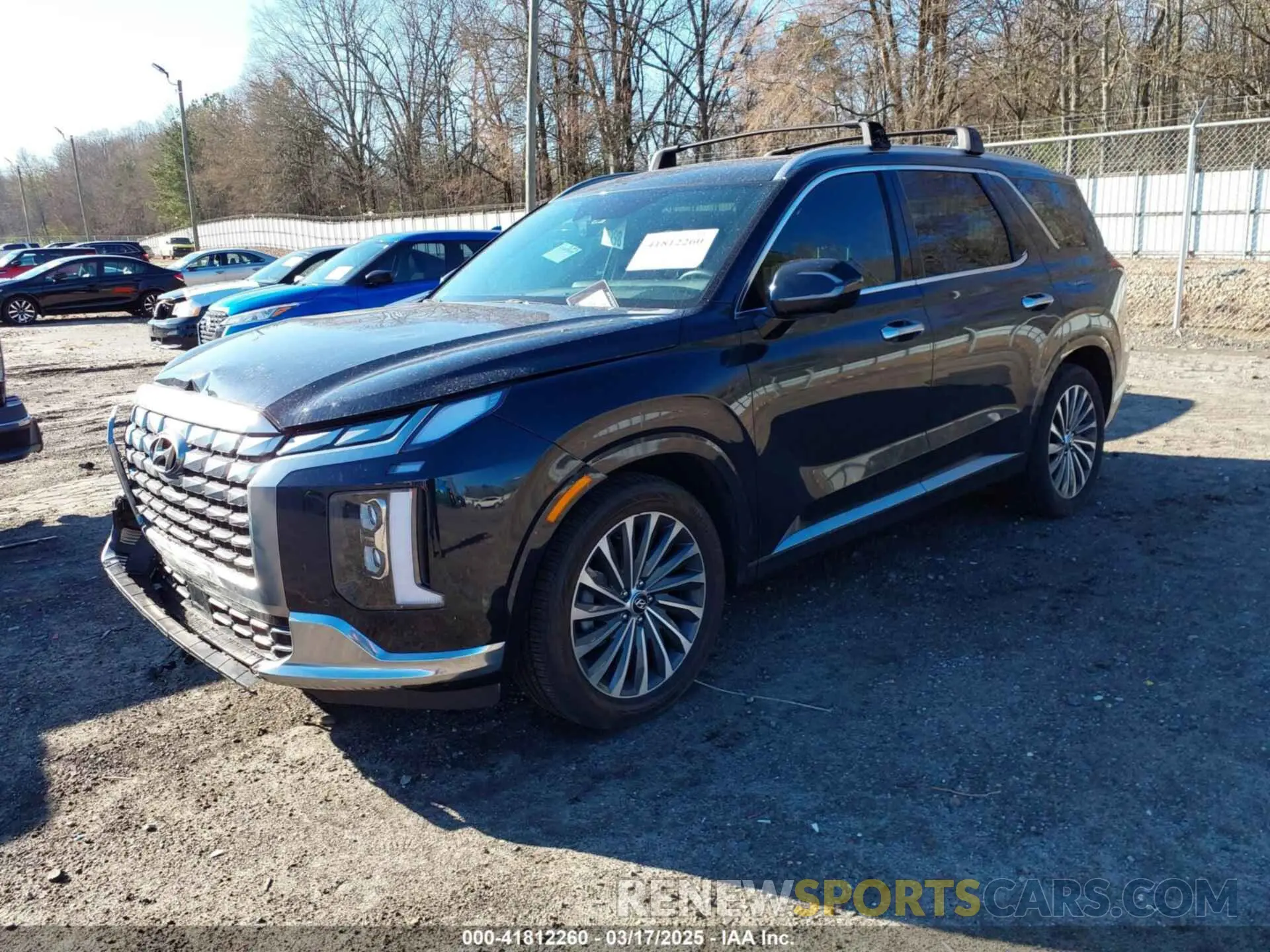 2 fotografías del automóvil dañado KM8R7DGE9RU729191 HYUNDAI PALISADE 2024