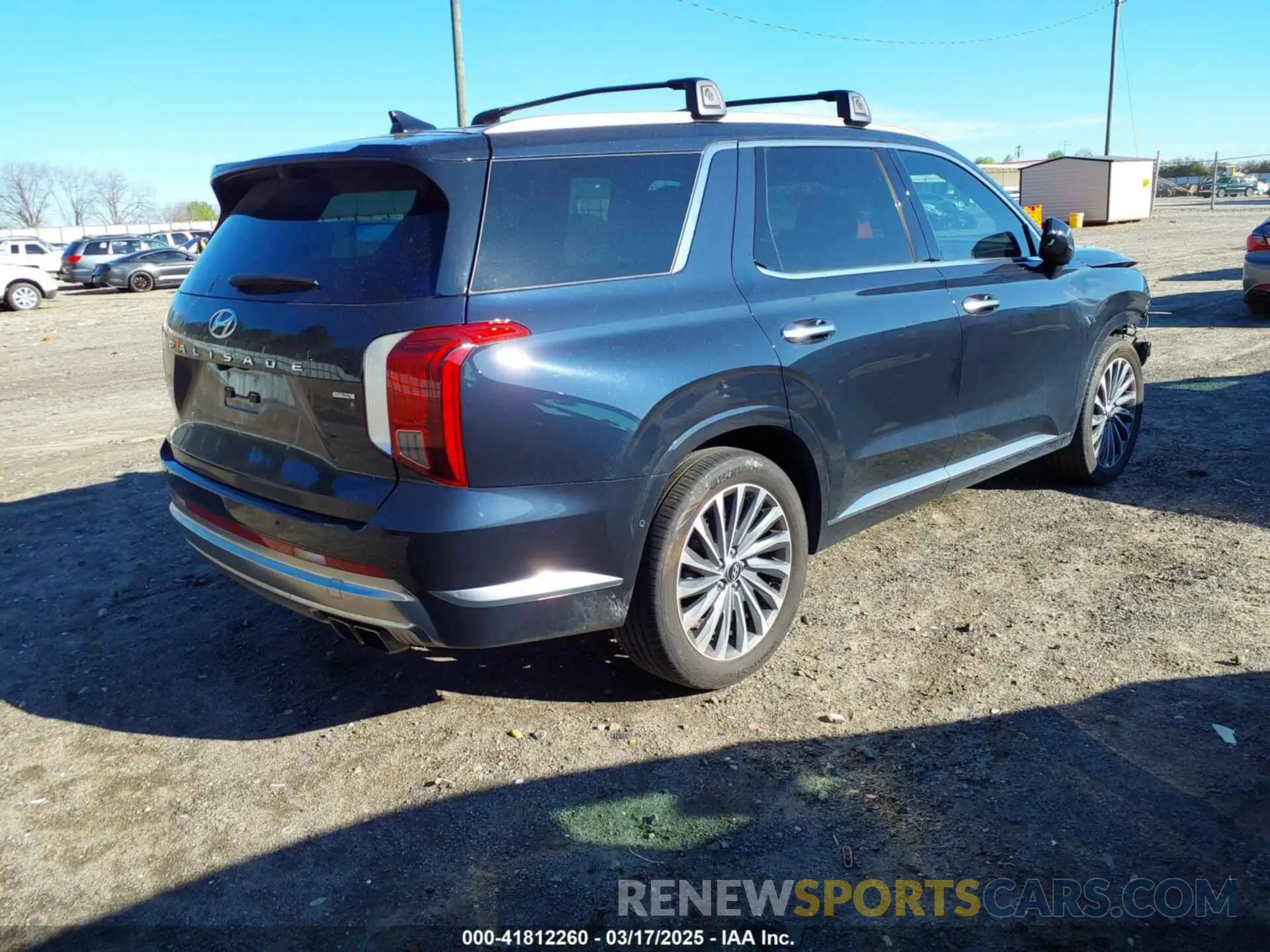 4 fotografías del automóvil dañado KM8R7DGE9RU729191 HYUNDAI PALISADE 2024