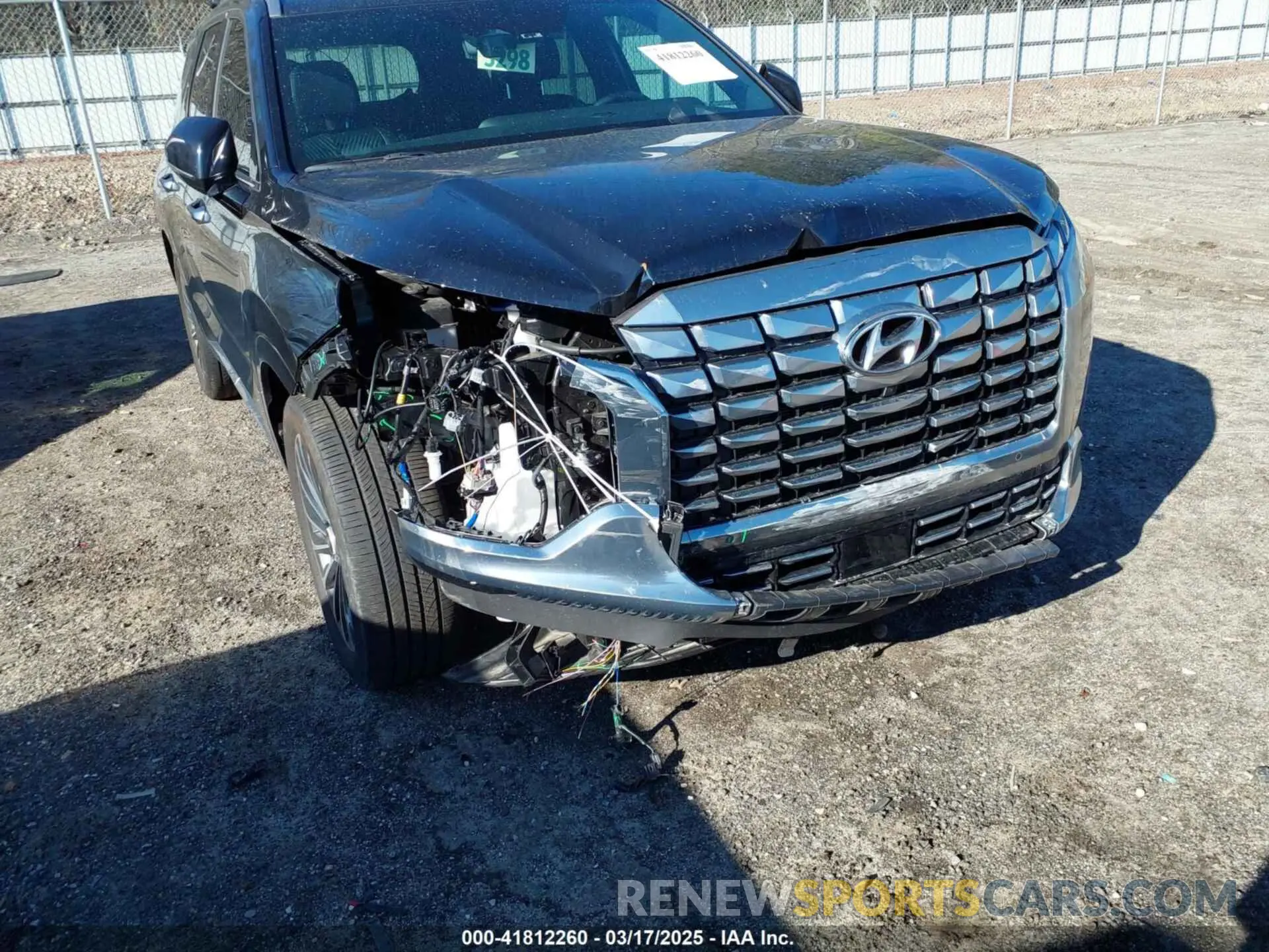 6 fotografías del automóvil dañado KM8R7DGE9RU729191 HYUNDAI PALISADE 2024